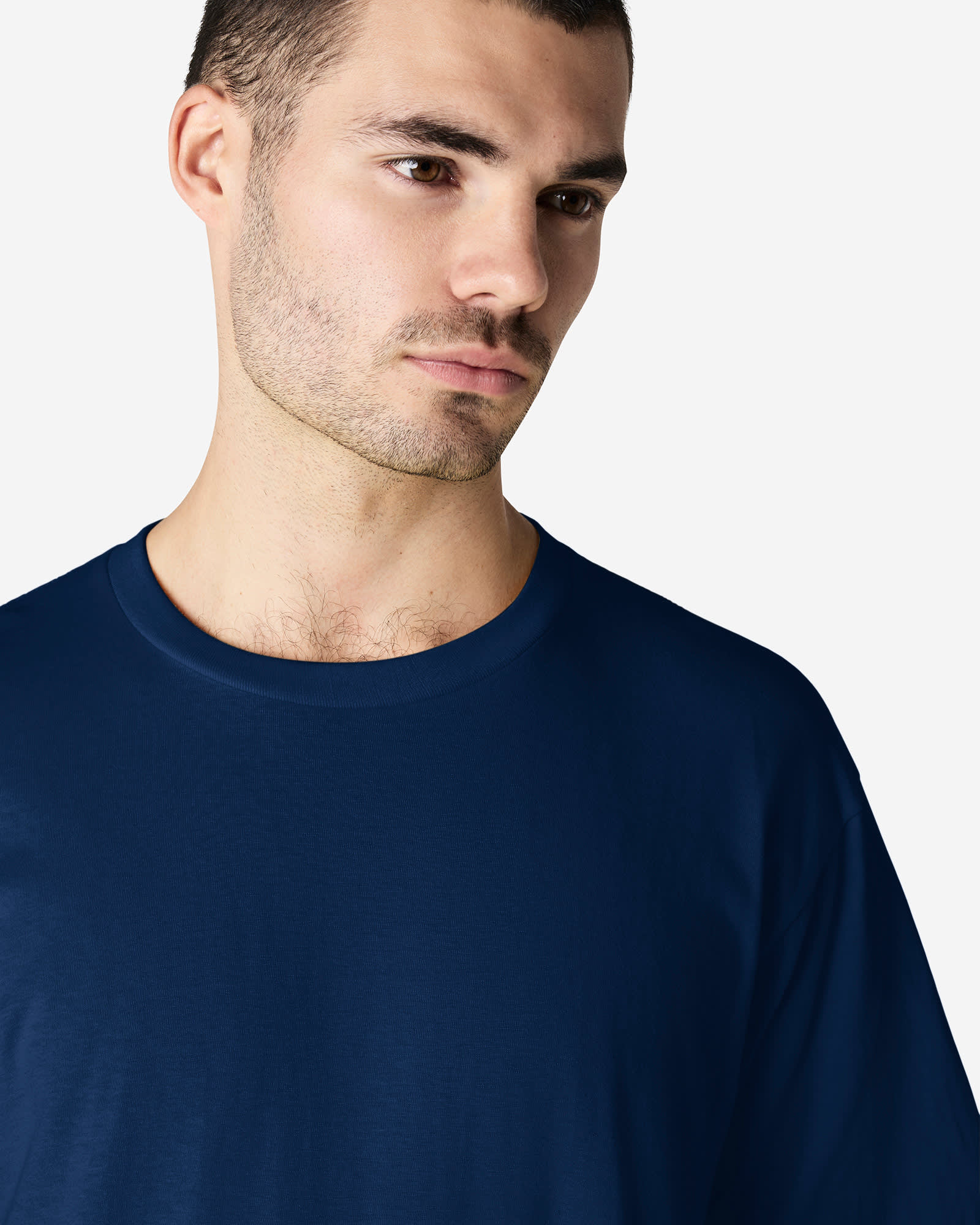 65ENLB0 ADULT NO LABEL ENZYME WASH T-SHIRT GI-65ENLB0