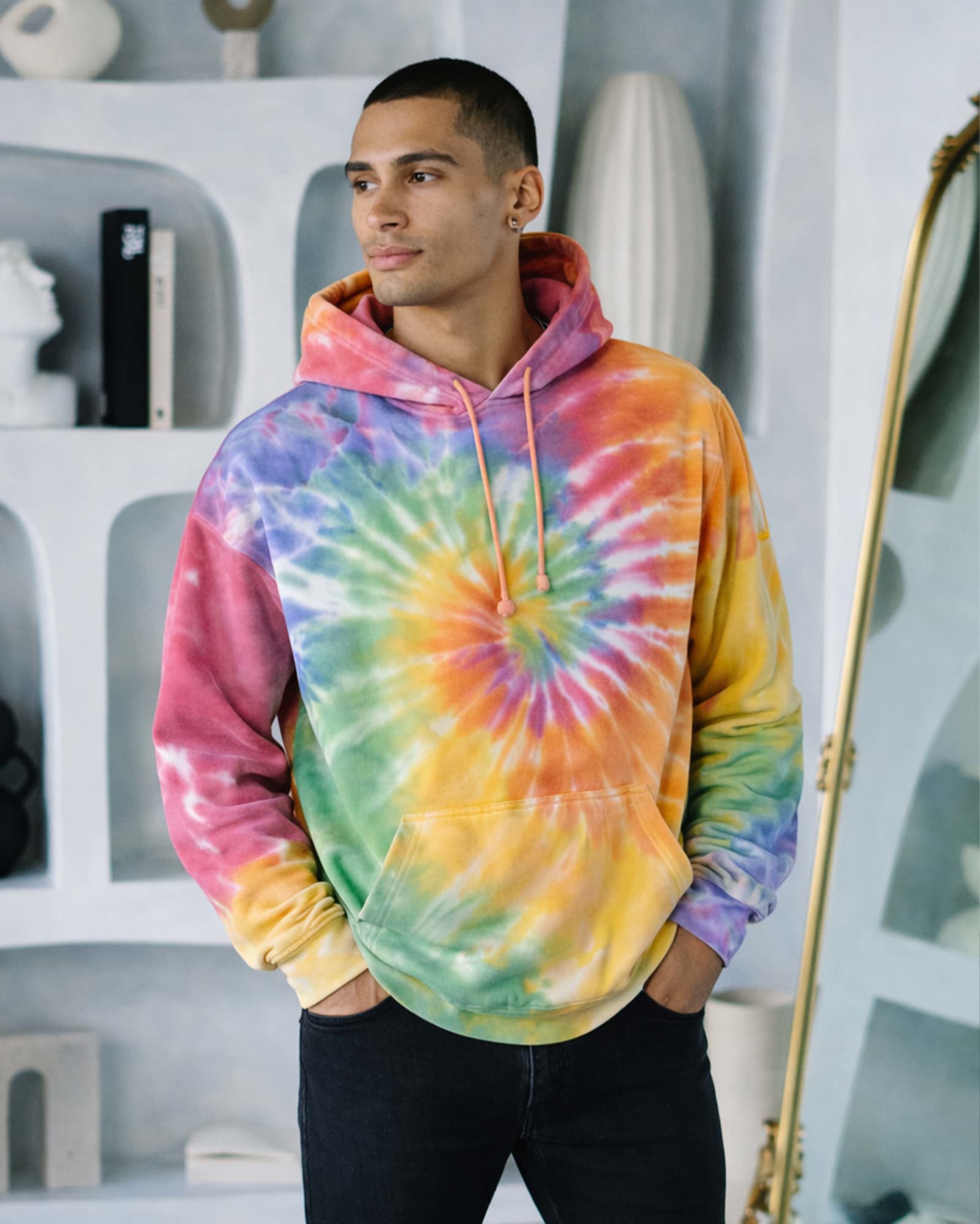 Colortone® Spider Wash Pullover Hoodie