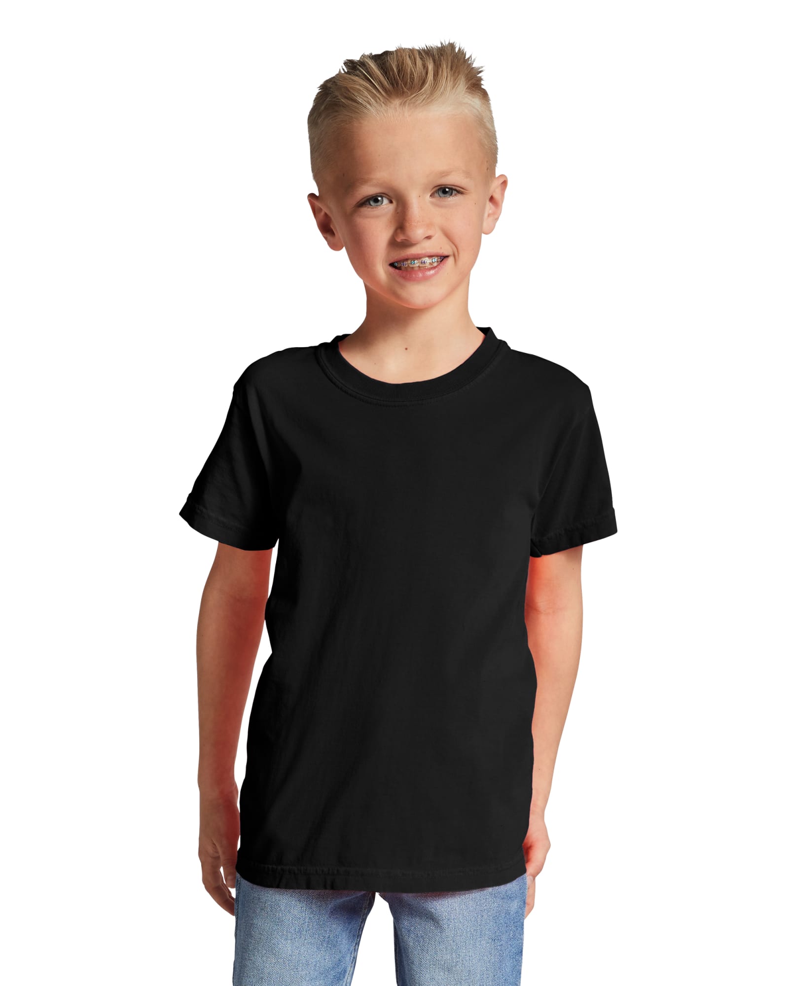Youth Short Sleeve T-Shirt - 9018 Image Black