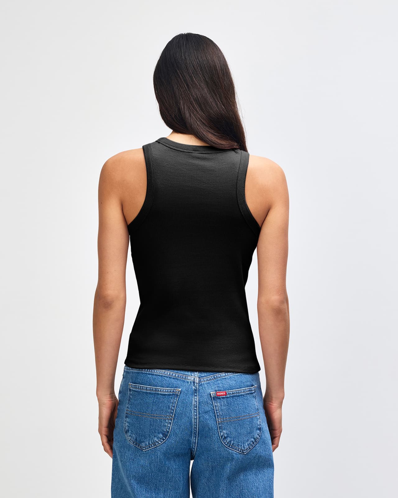 American Apparel Baby Rib Women's Fitted Tank GI-BR2101