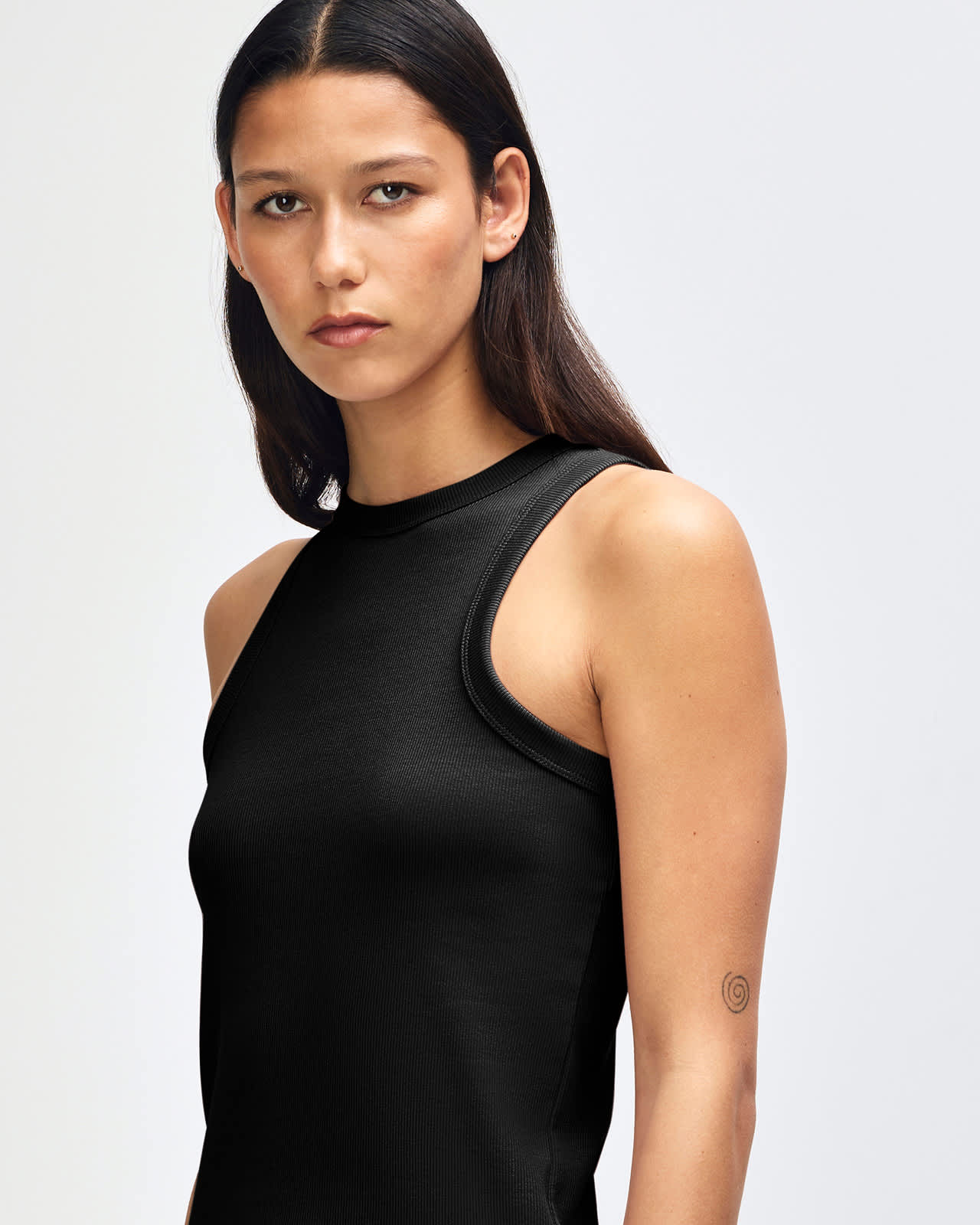 American Apparel Baby Rib Women's Fitted Tank GI-BR2101
