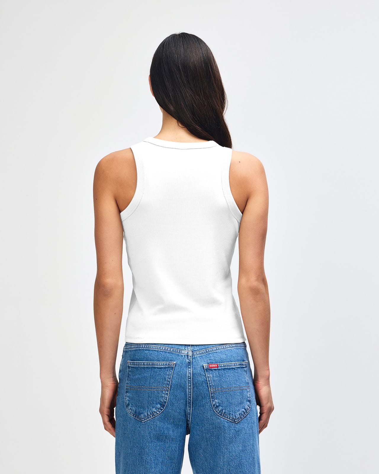American Apparel Baby Rib Women's Fitted Tank GI-BR2101