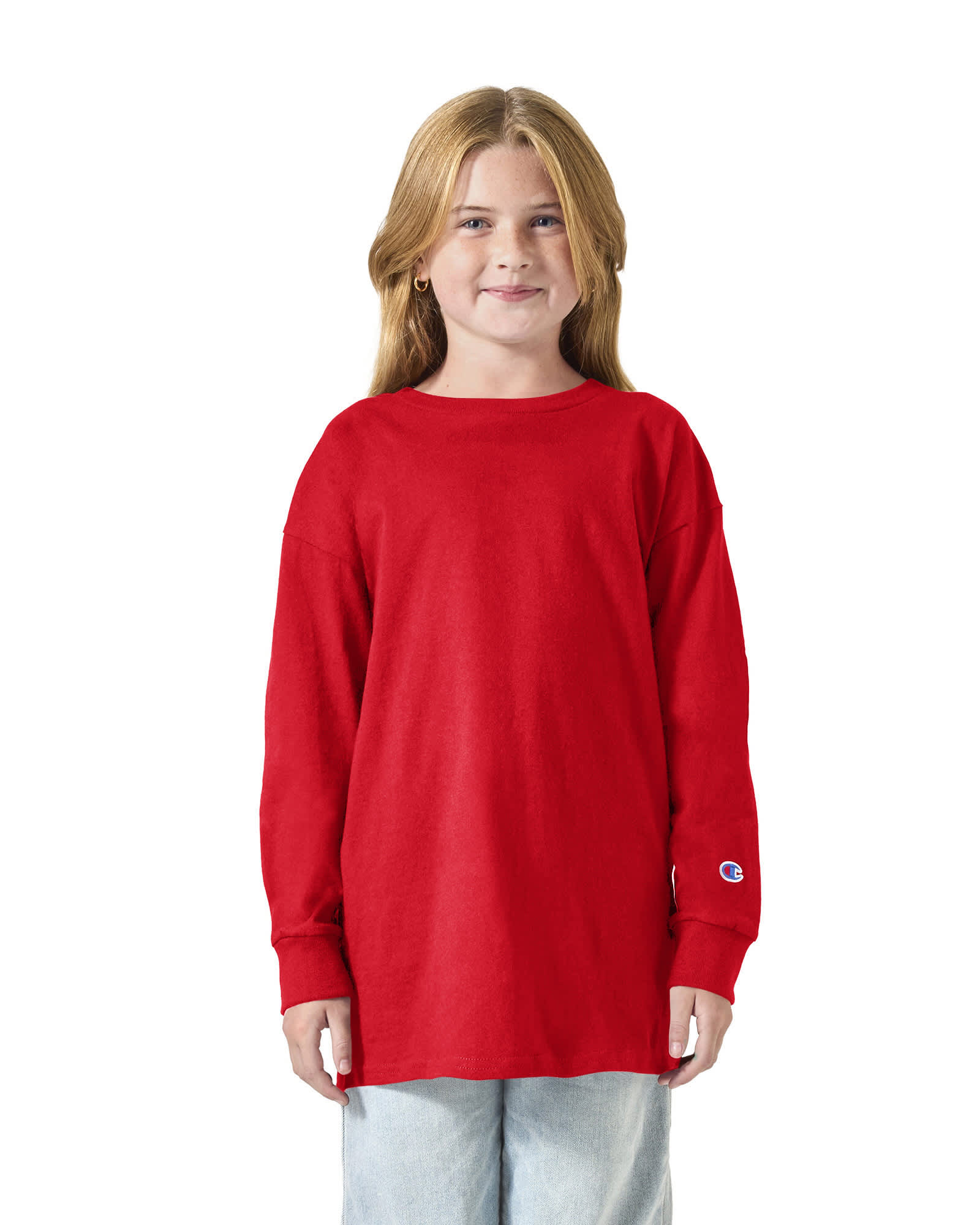 Champion Youth Long Sleeve T-Shirt