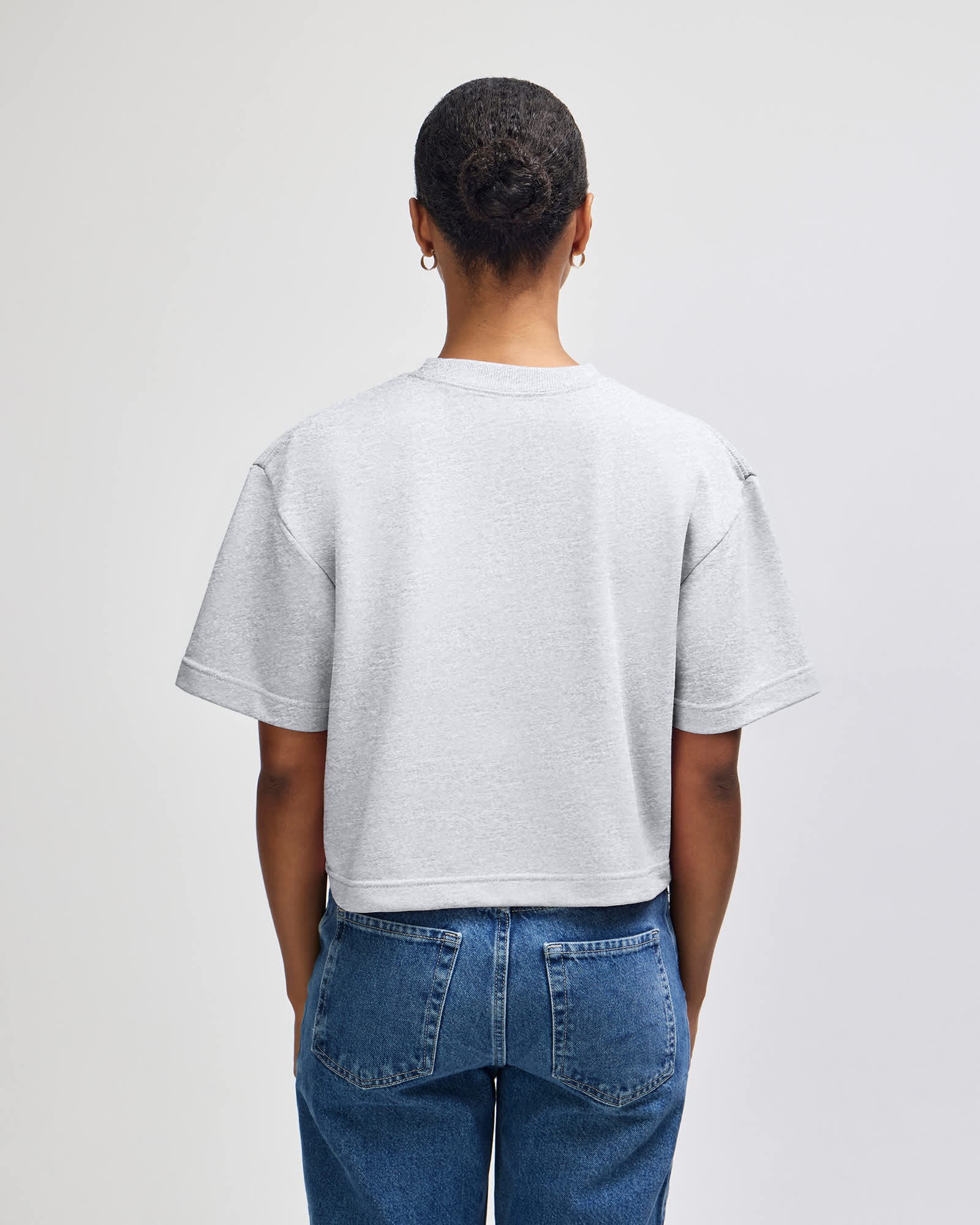 American Apparel French Terry Women's Mid-Length Boxy Top GI-FTCB0