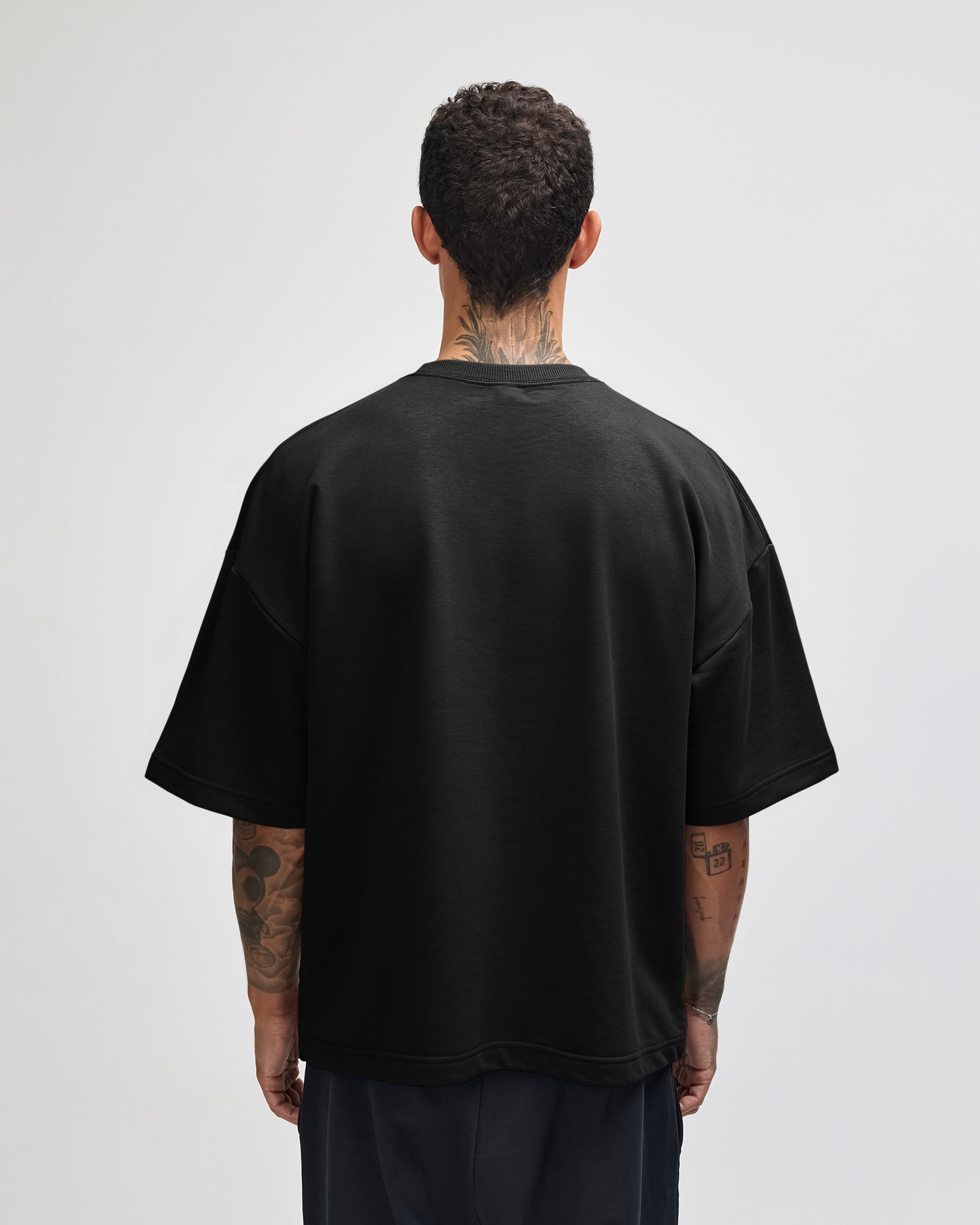 American Apparel French Terry Unisex Oversized Boxy Top GI-FTEX00