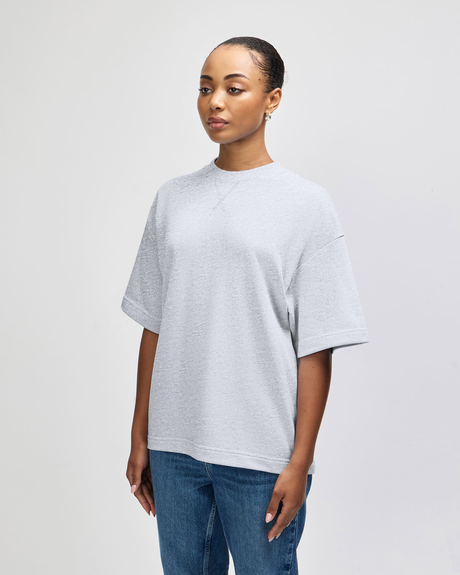 American Apparel French Terry Unisex Oversized Boxy Top GI-FTEX00