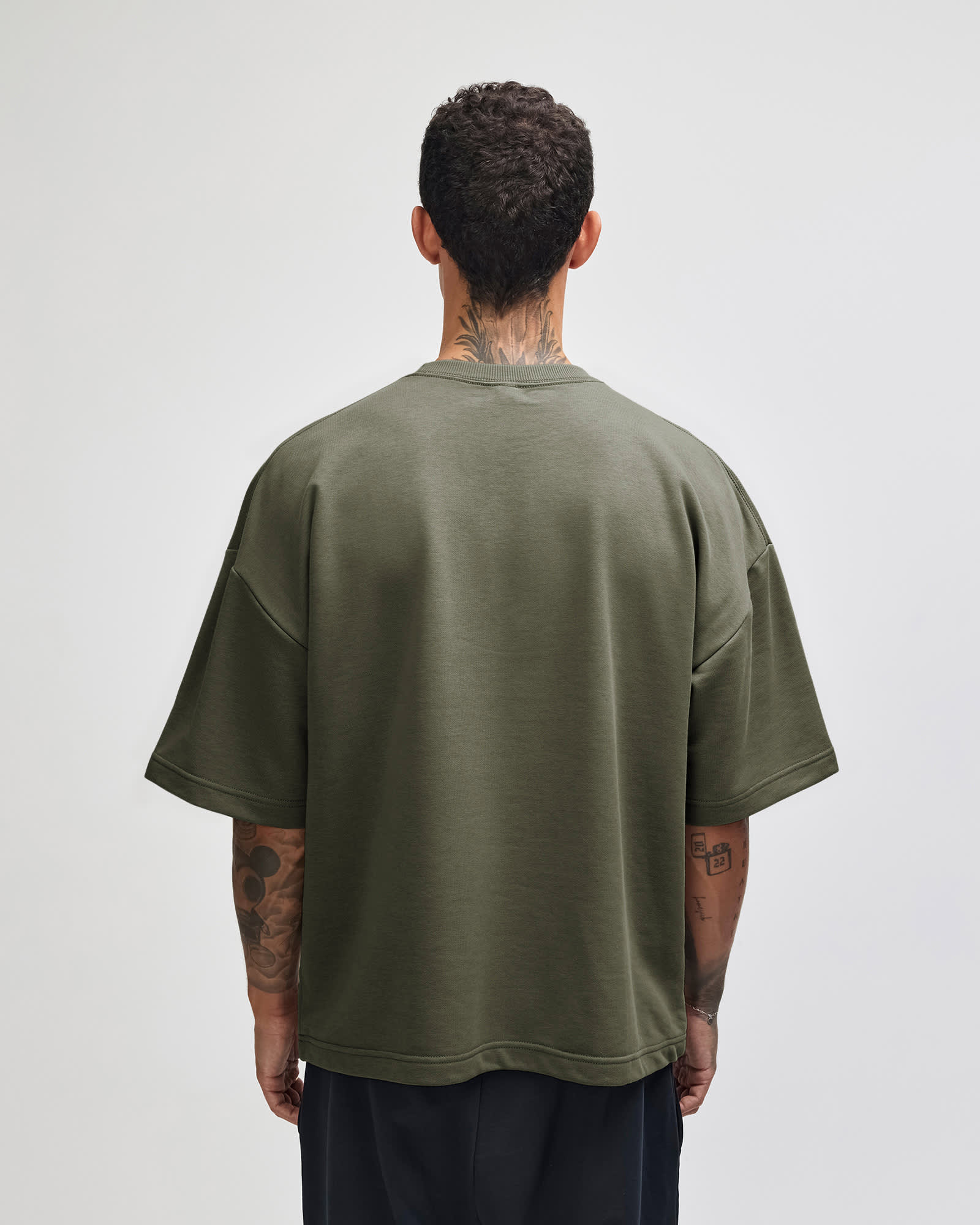 American Apparel French Terry Unisex Oversized Boxy Top GI-FTEX00