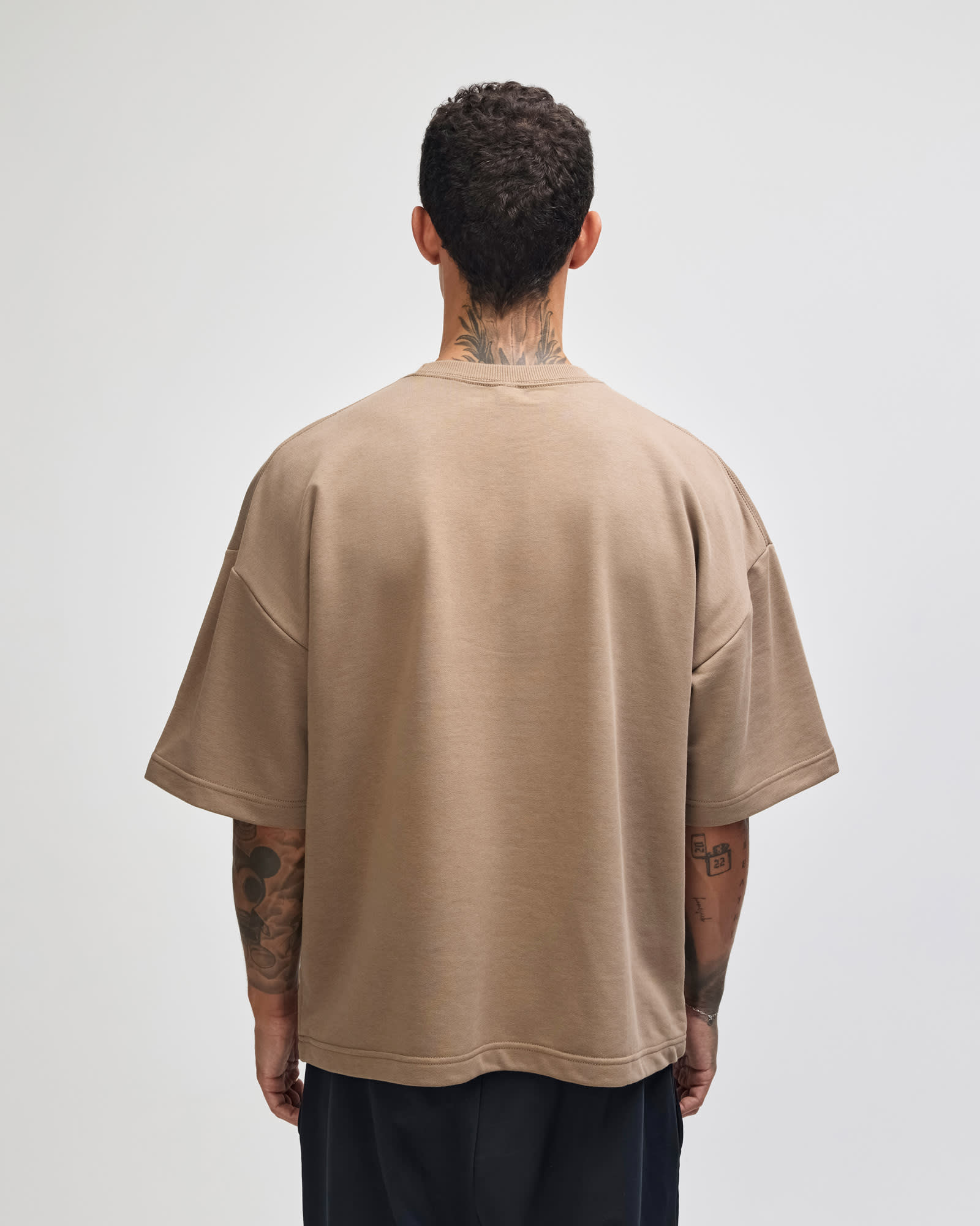 American Apparel French Terry Unisex Oversized Boxy Top GI-FTEX00