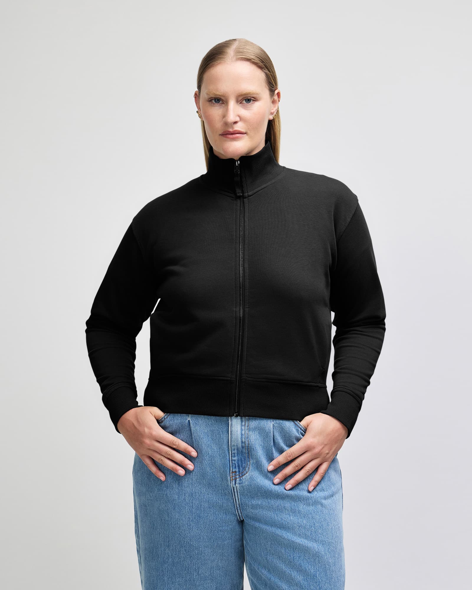 American Apparel French Terry Women's Full-Zip Jacket GI-FTJ00