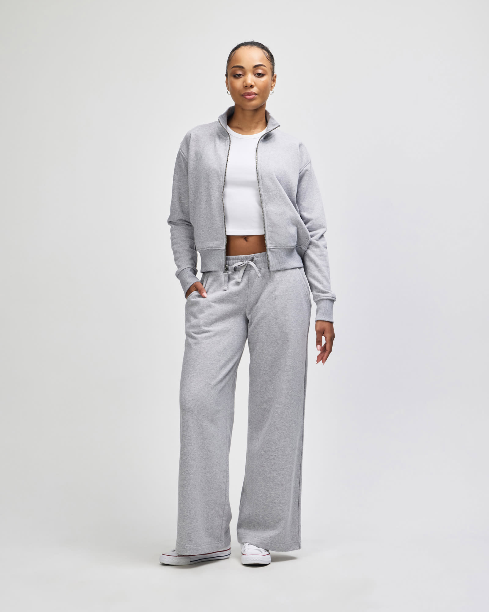 American Apparel French Terry Women's Full-Zip Jacket GI-FTJ00