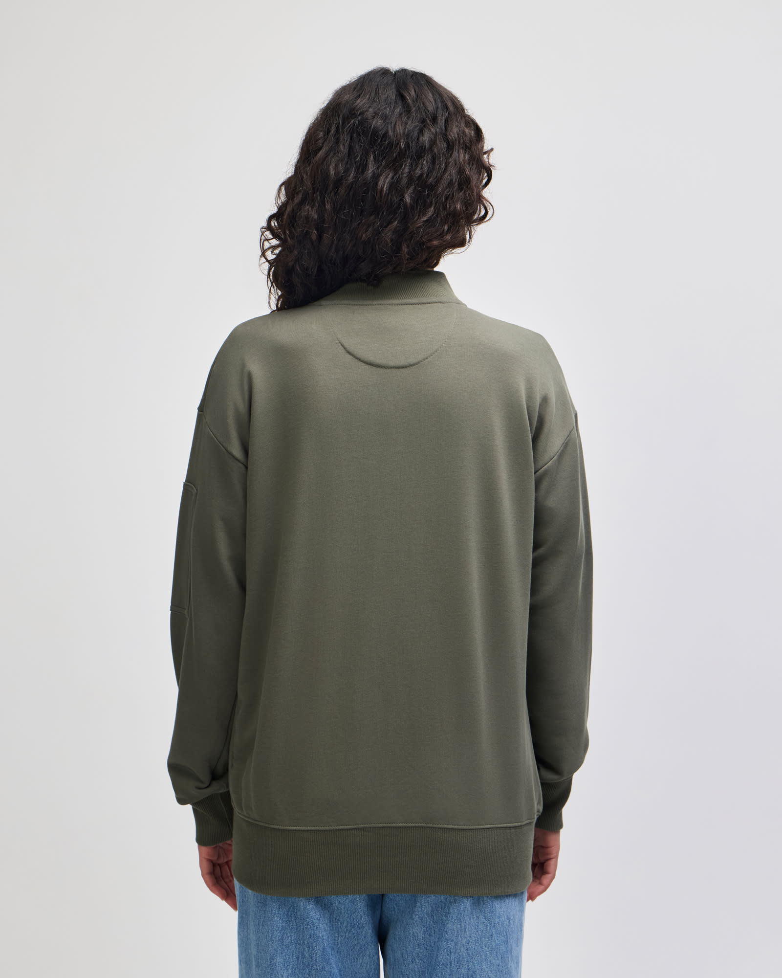 American Apparel French Terry Unisex Bomber Jacket GI-FTJ77