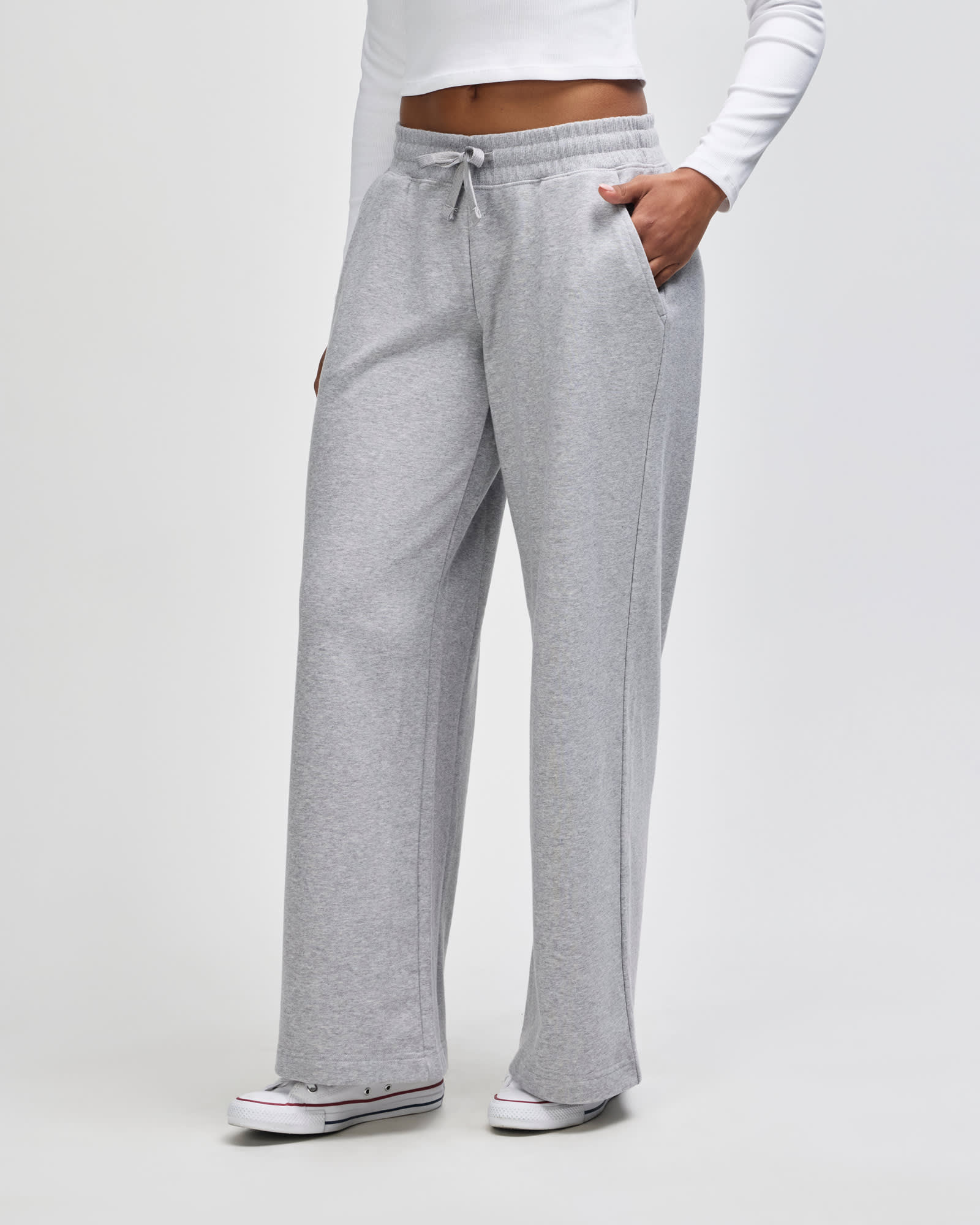 American Apparel French Terry Women's Wide Leg Pants GI-FTP00