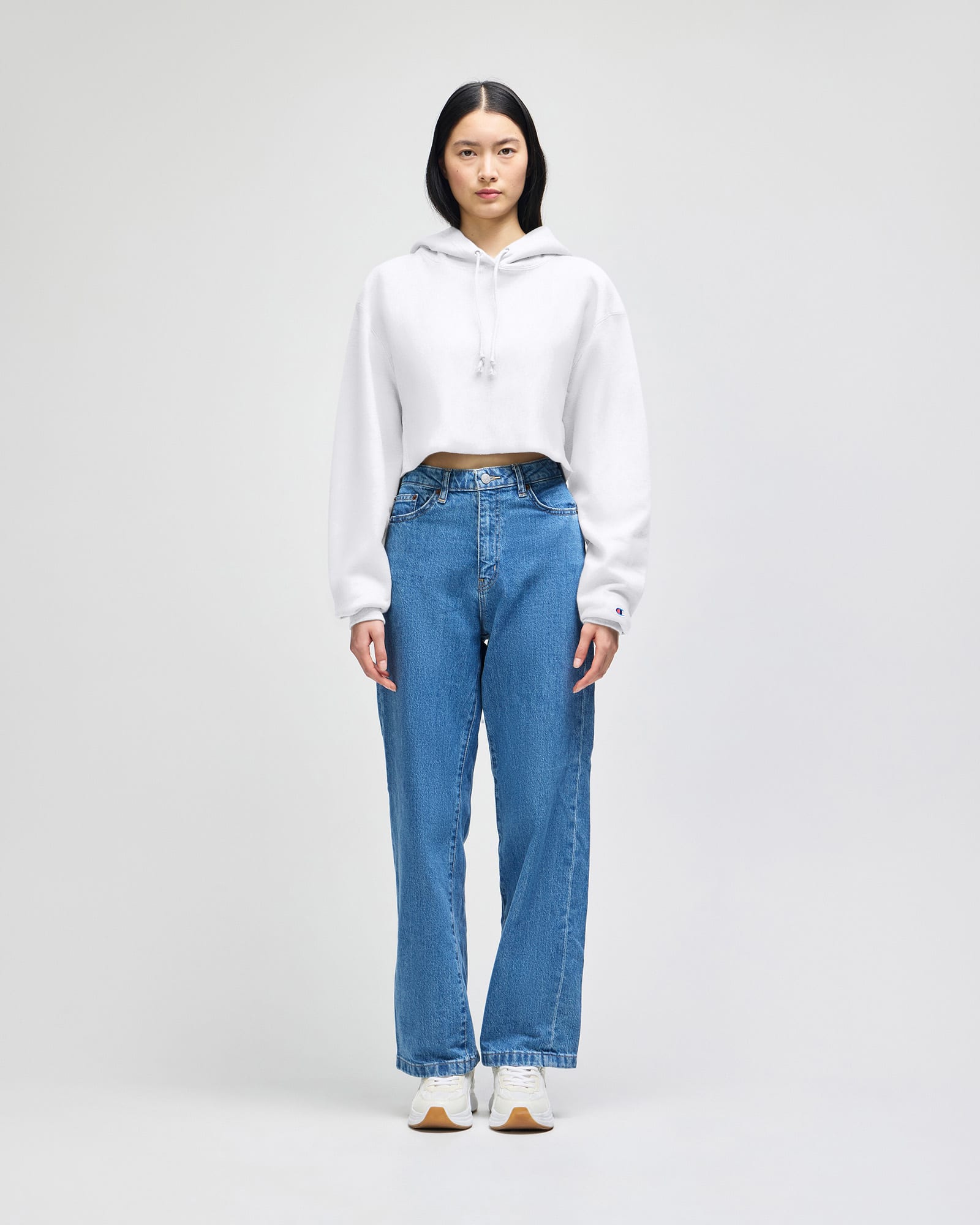 Champion Reverse Weave® Women's Cropped Hoodie GI-RW01W