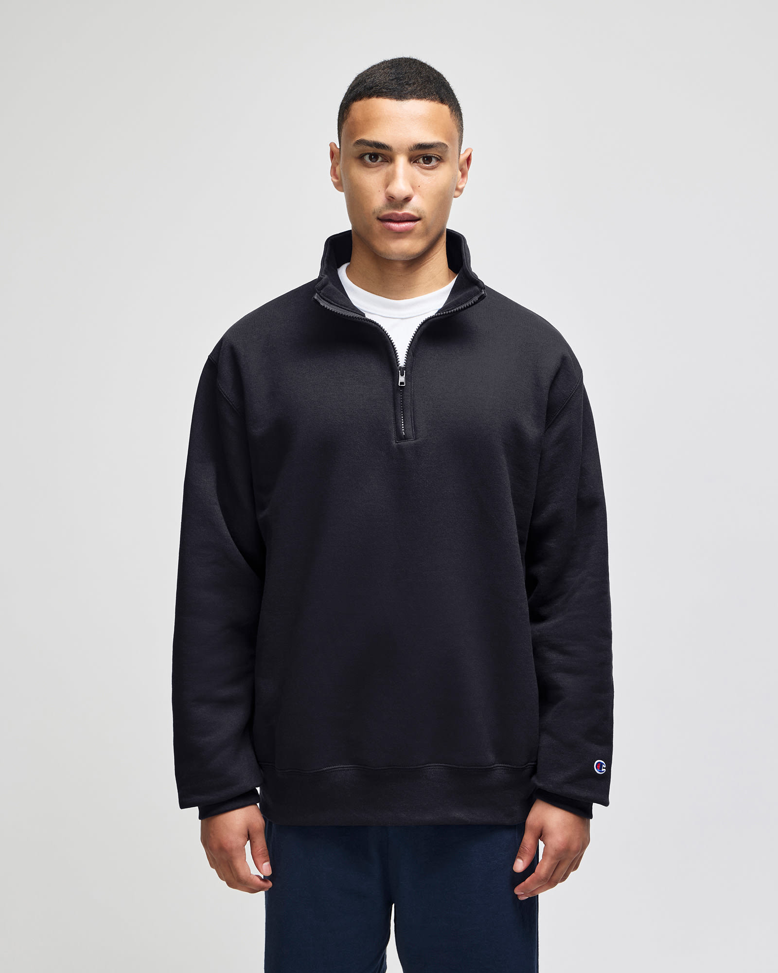 Champion Powerblend® Adult Quarter-Zip Pullover