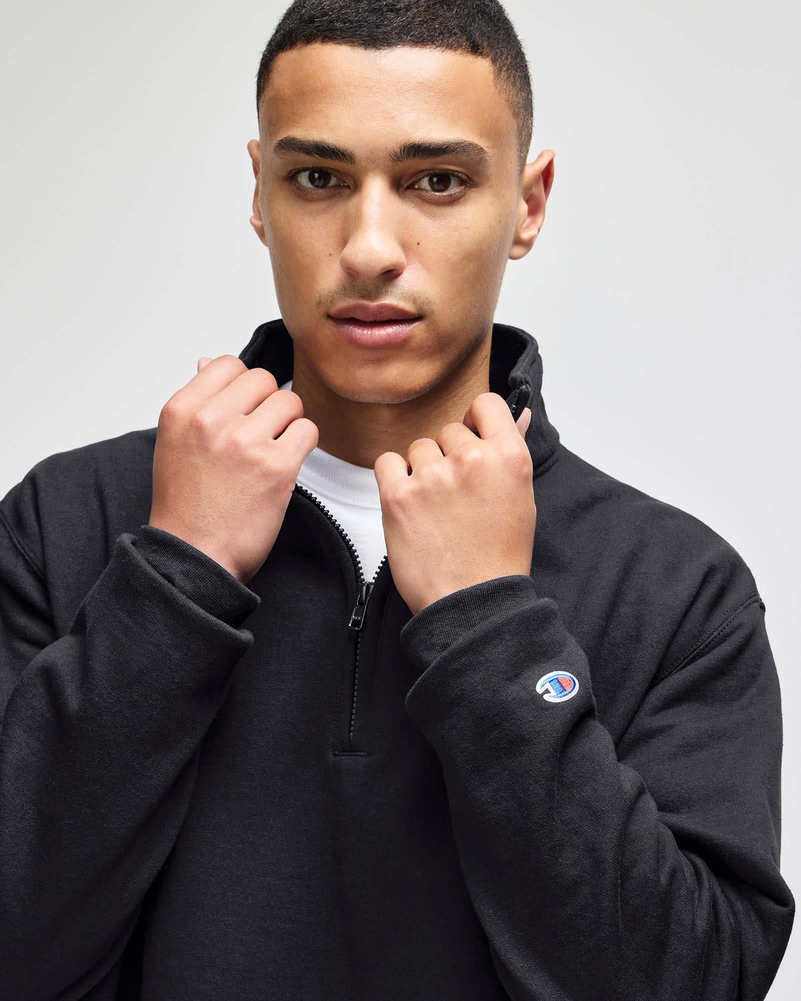 Champion Powerblend® Adult Quarter-Zip Pullover GI-S450