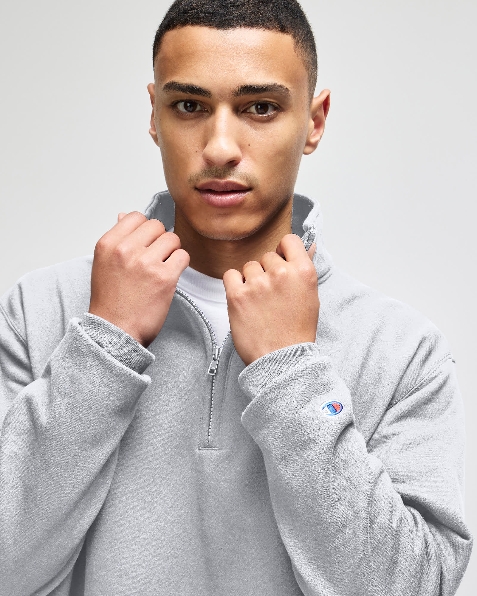 Champion Powerblend® Adult Quarter-Zip Pullover GI-S450