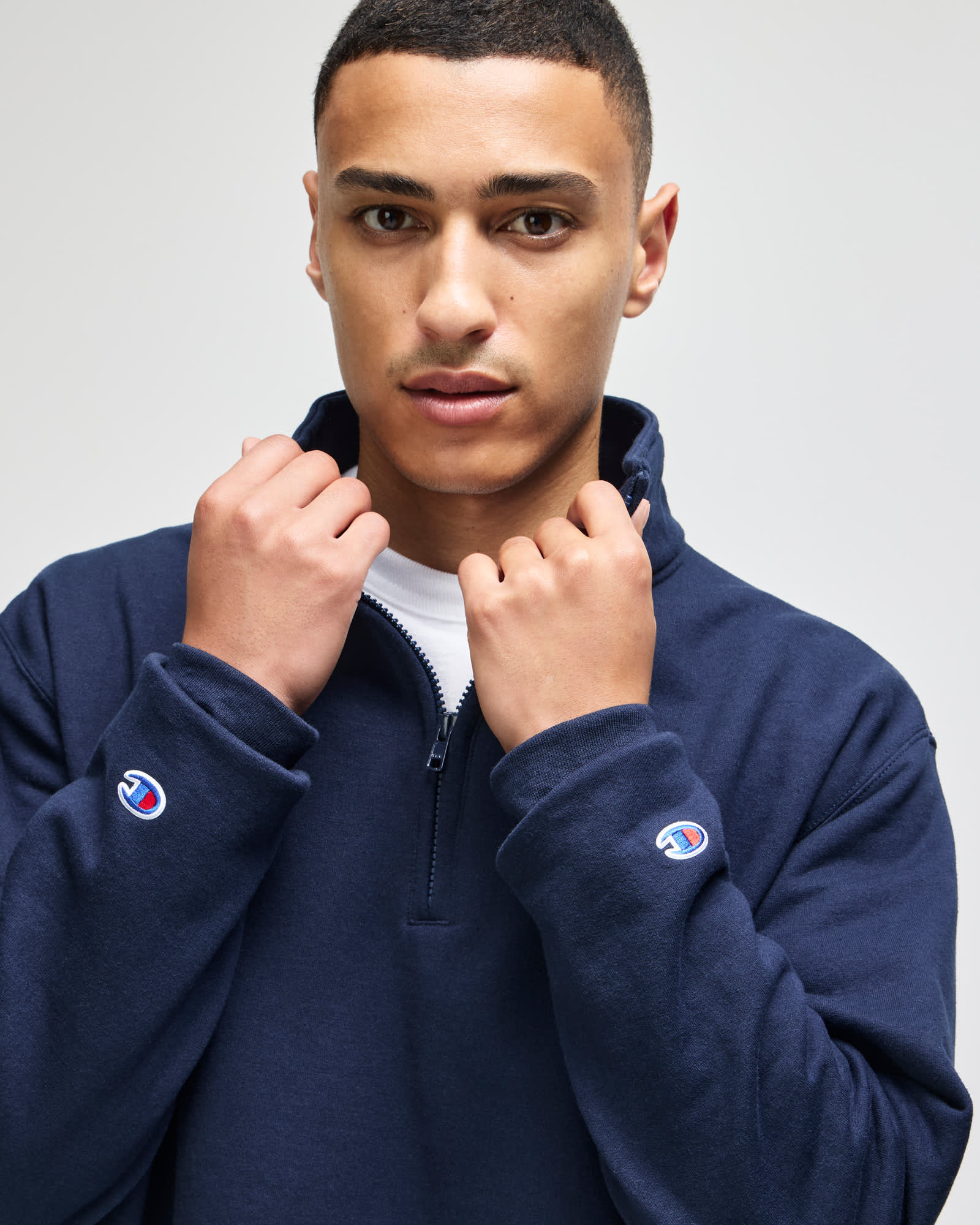 Champion Powerblend® Adult Quarter-Zip Pullover GI-S450