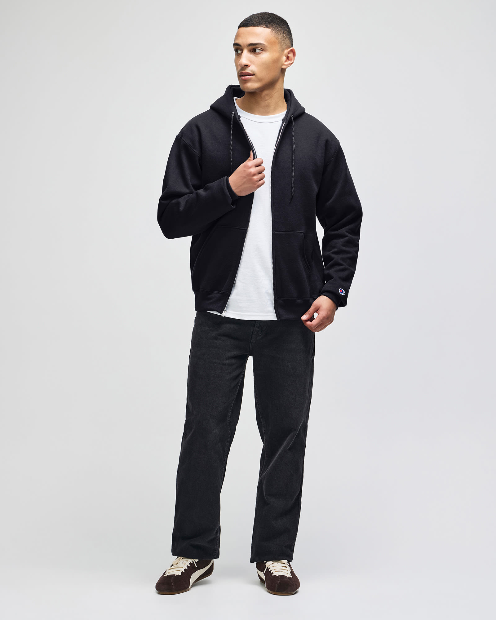 Champion Powerblend® Adult Full-Zip Hooded Sweatshirt GI-S800