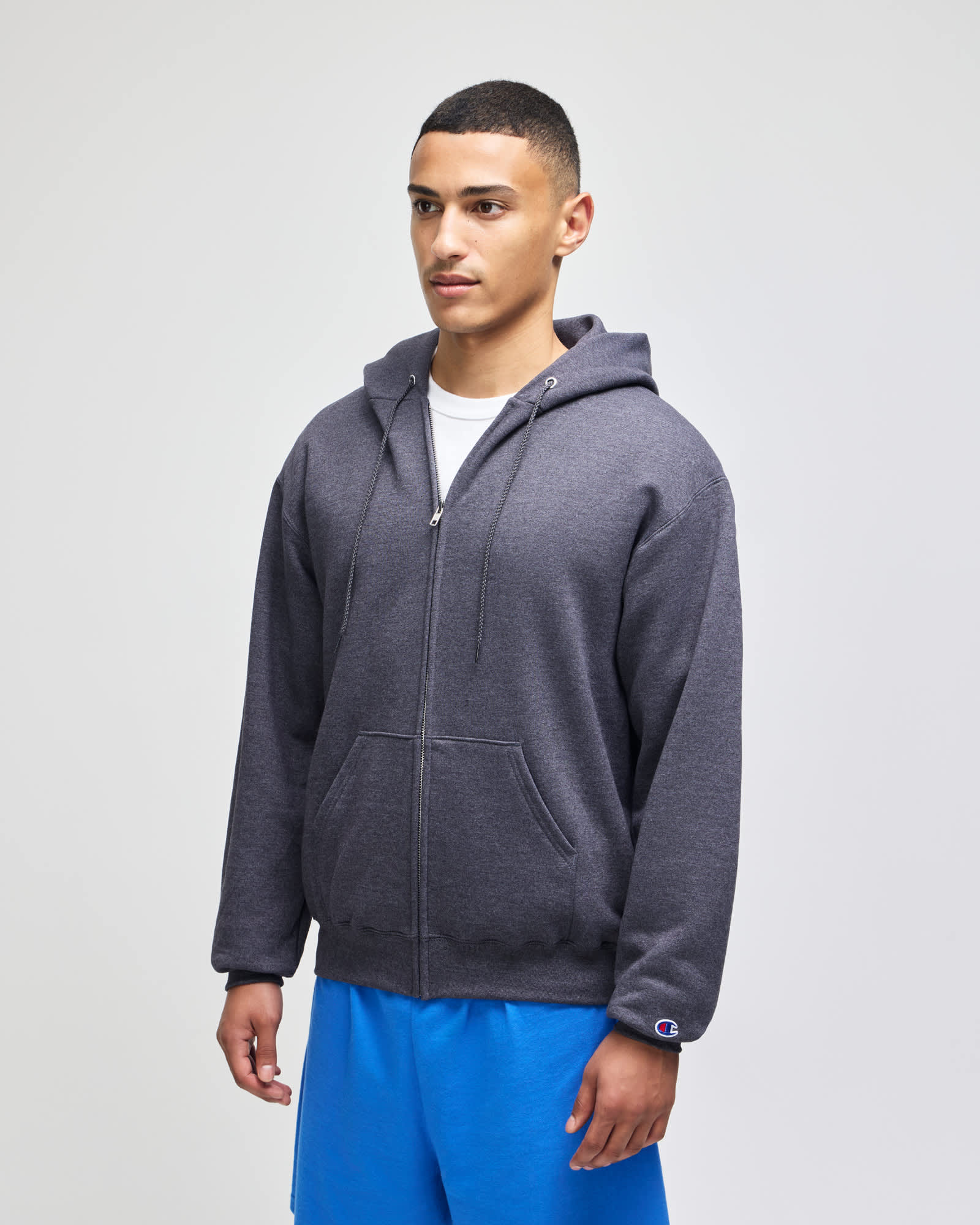 Champion Powerblend® Adult Full-Zip Hooded Sweatshirt GI-S800