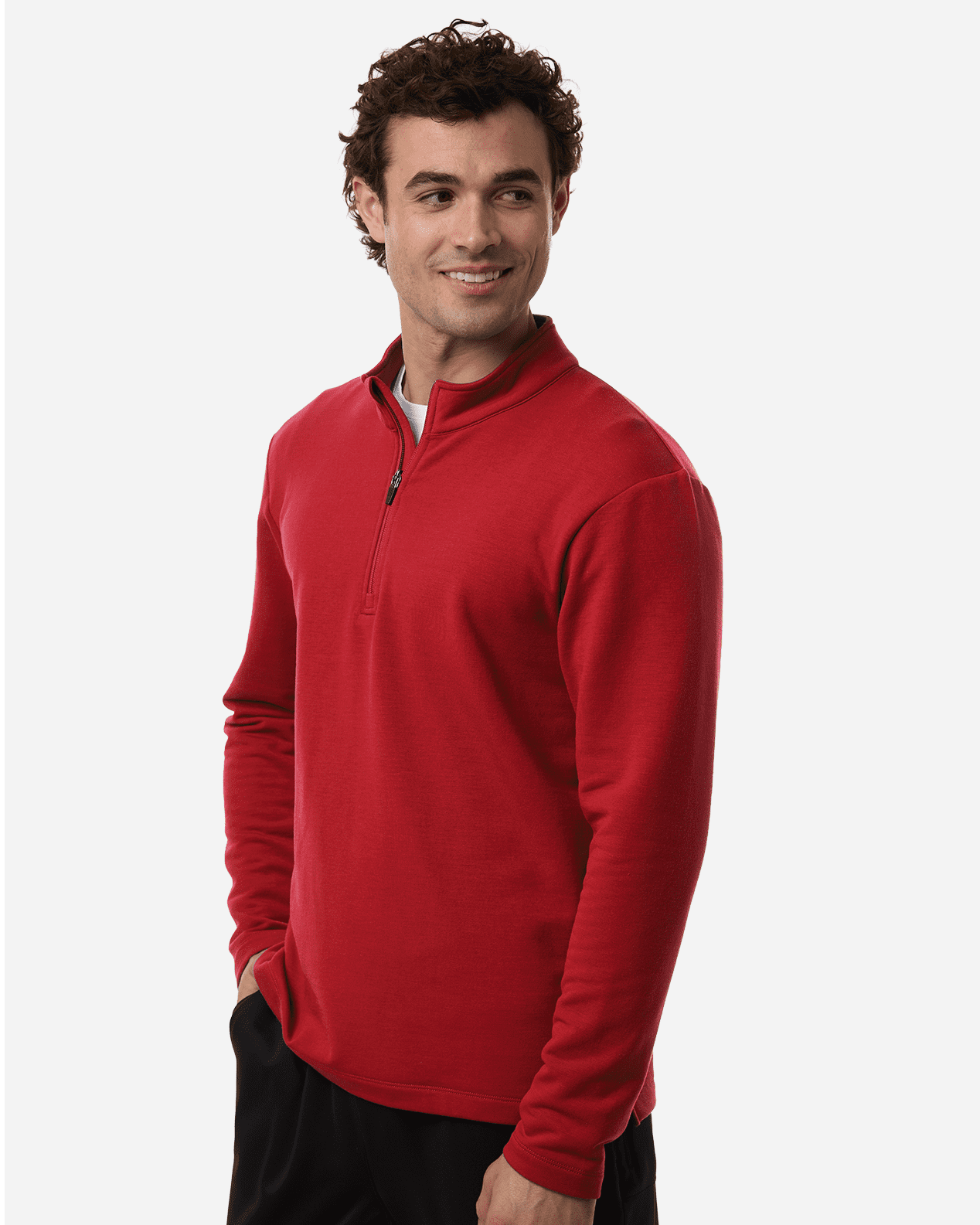 Men's Stretch Fleece 1/4 Zip GI-STF870