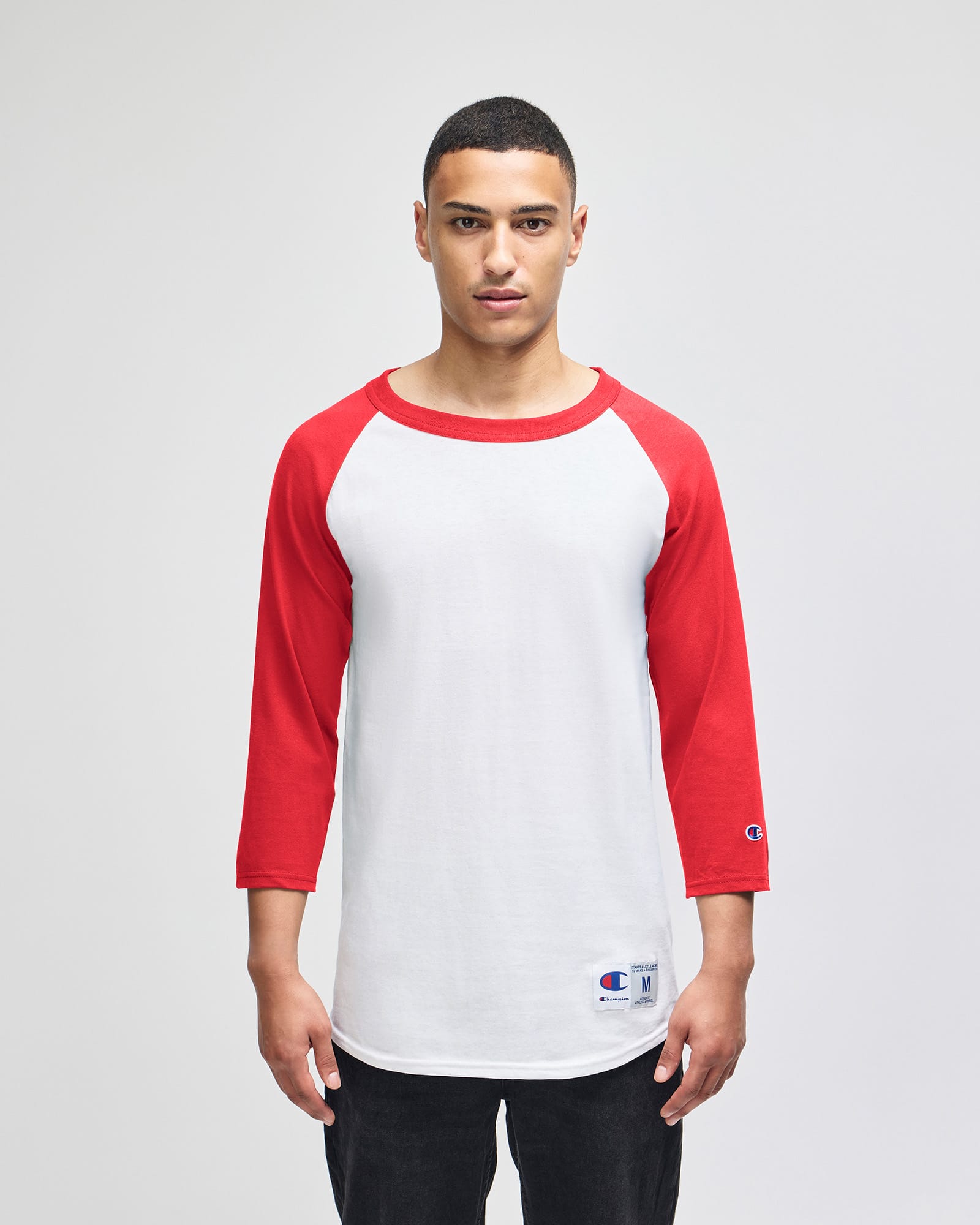 Champion Adult Raglan Baseball T-Shirt