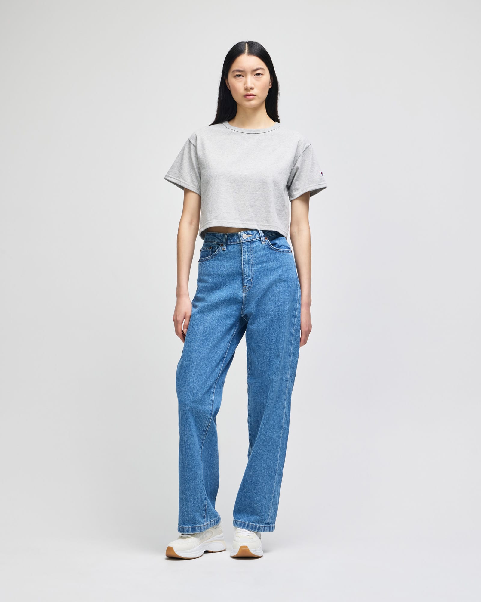 Champion Women's Cropped Short Sleeve Heritage Jersey T-Shirt GI-T453W