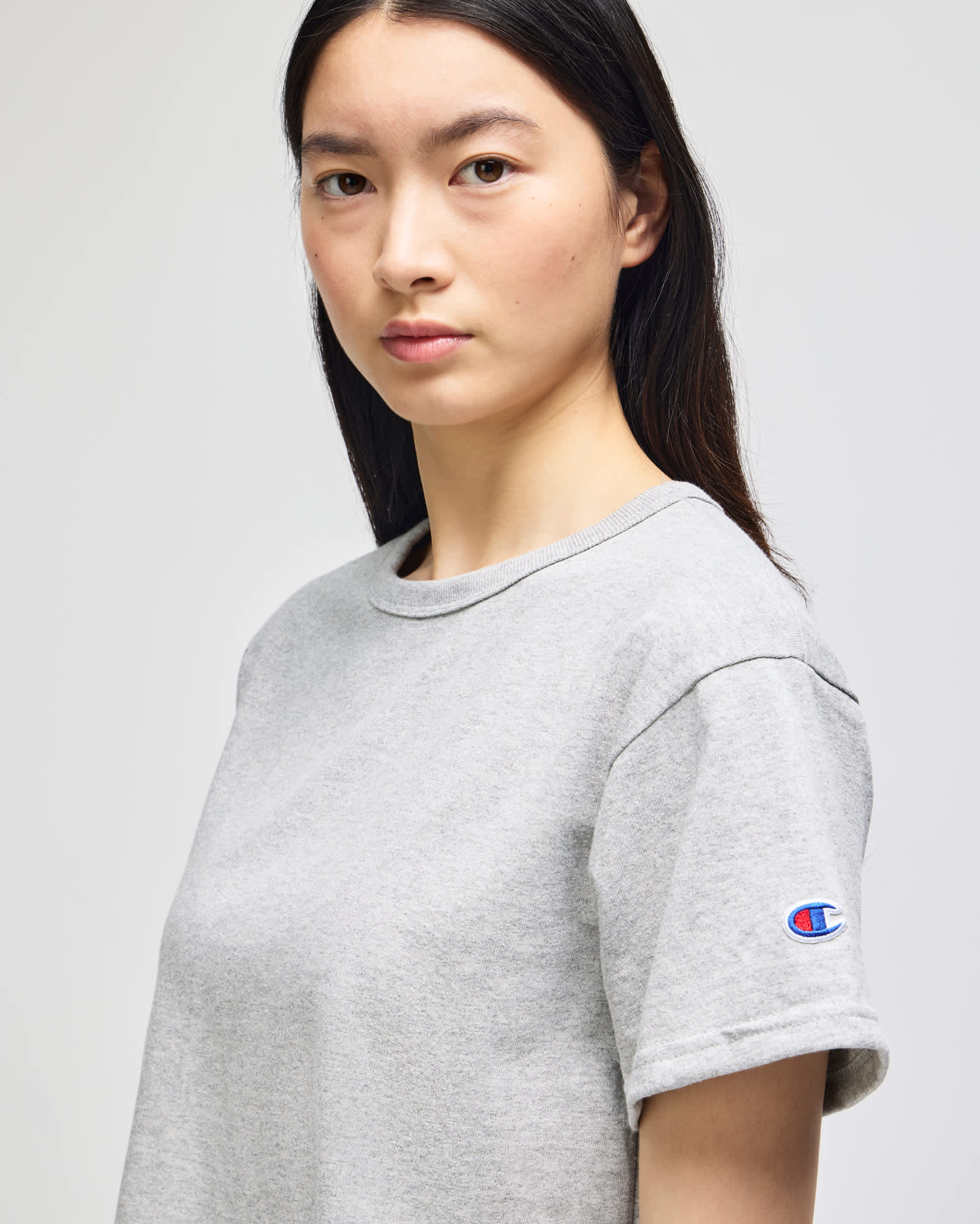Champion Women's Cropped Short Sleeve Heritage Jersey T-Shirt GI-T453W