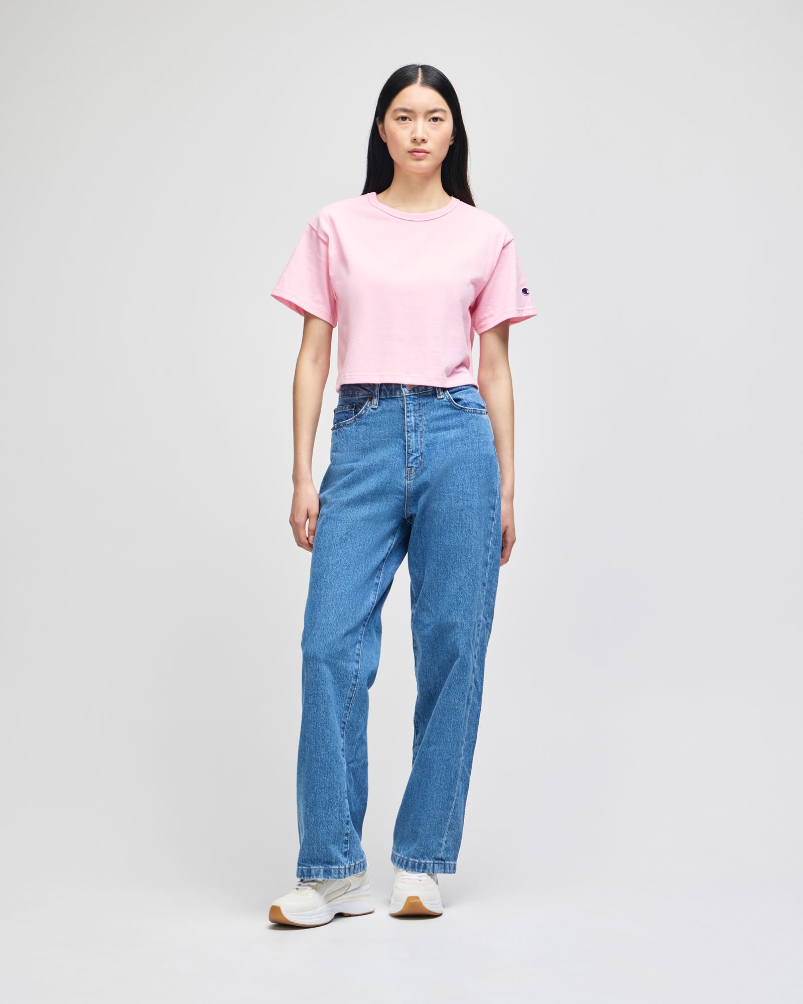 Champion Women's Cropped Short Sleeve Heritage Jersey T-Shirt GI-T453W