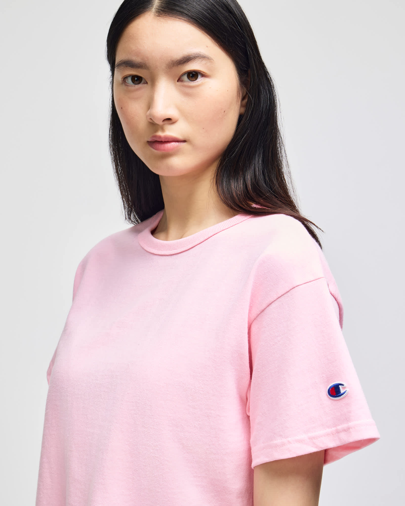 Champion Women's Cropped Short Sleeve Heritage Jersey T-Shirt GI-T453W