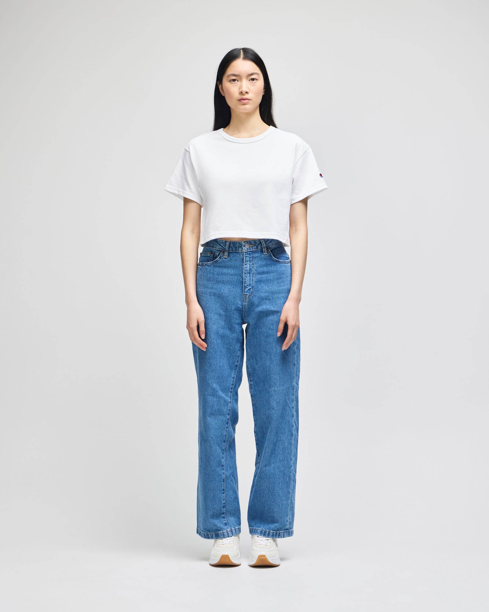 Champion Women's Cropped Short Sleeve Heritage Jersey T-Shirt GI-T453W
