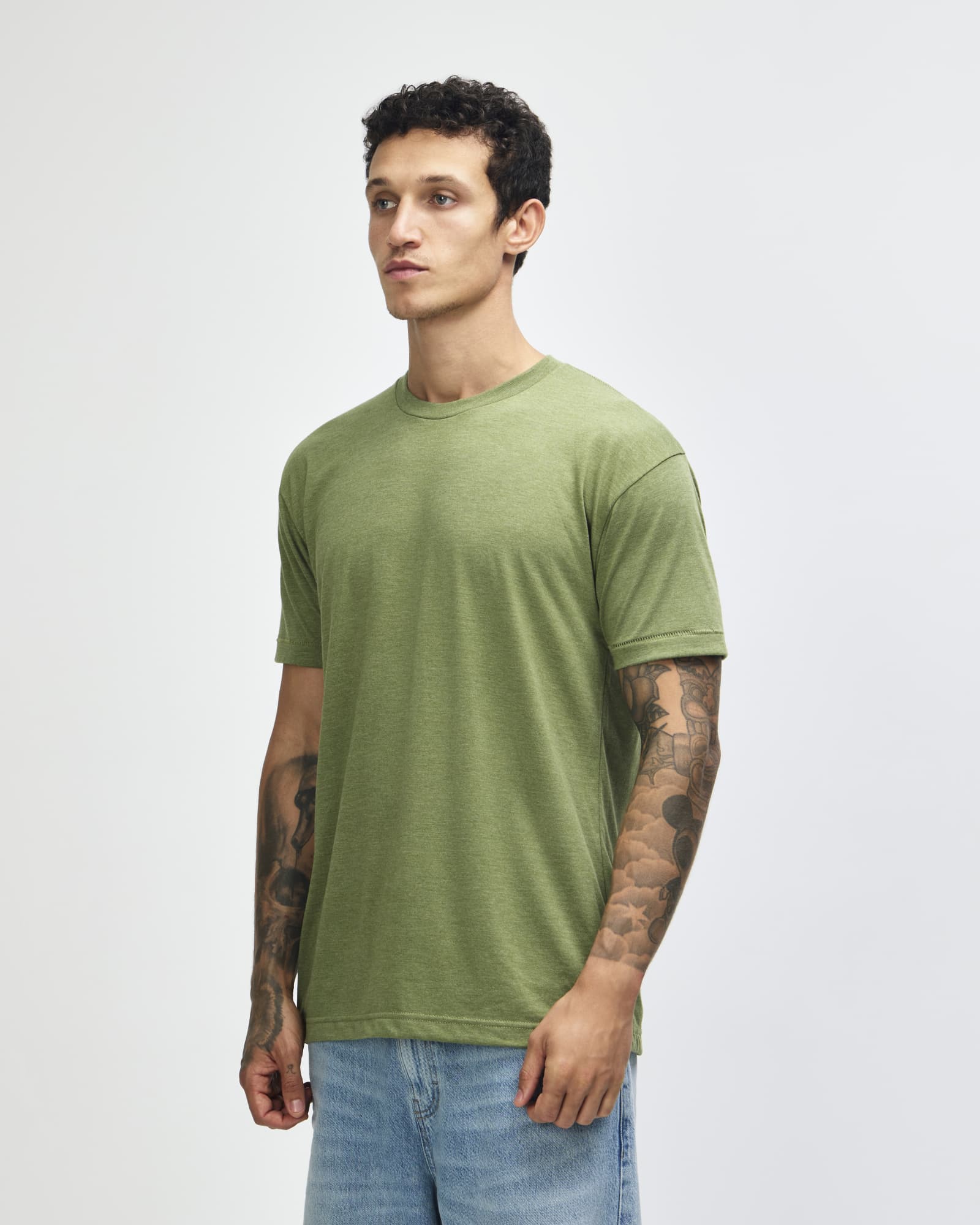 TR401 AA TRI BLEND UNISEX TSHIRT GI-TR401