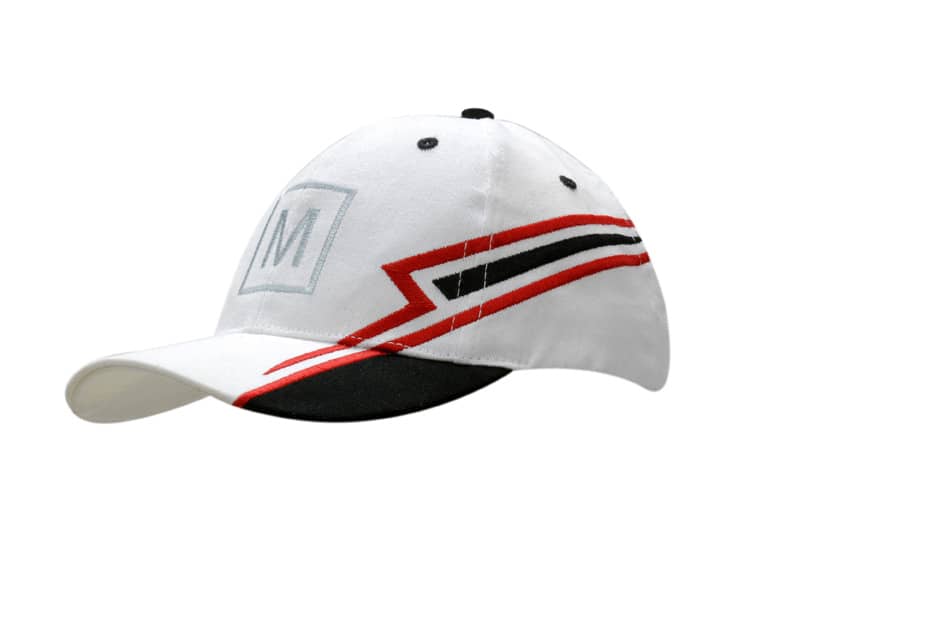 Brushed Heavy Cotton Cap with Crown & Peak Embroidery