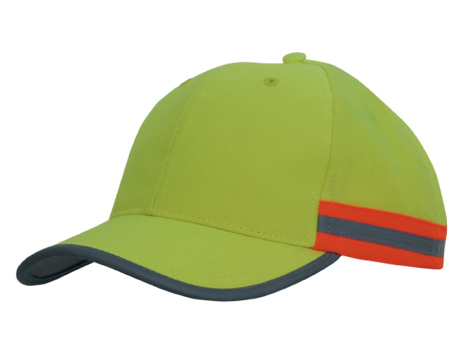 Hi Vis Cap with Reflective Tape H3030 | 