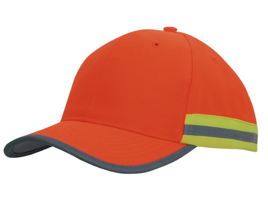 Hi Vis Cap with Reflective Tape H3030 | 