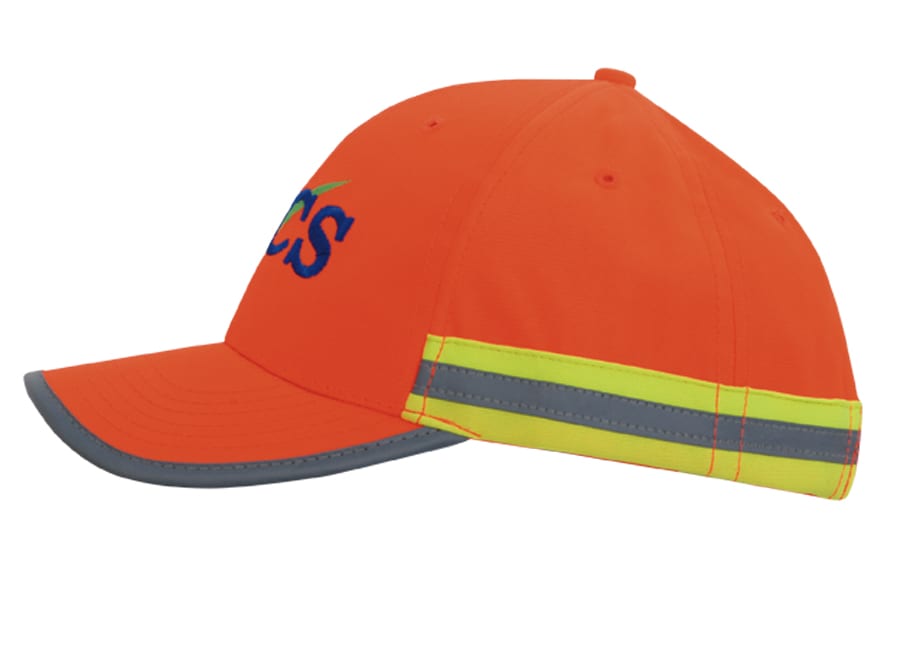 Hi Vis Cap with Reflective Tape H3030 | 