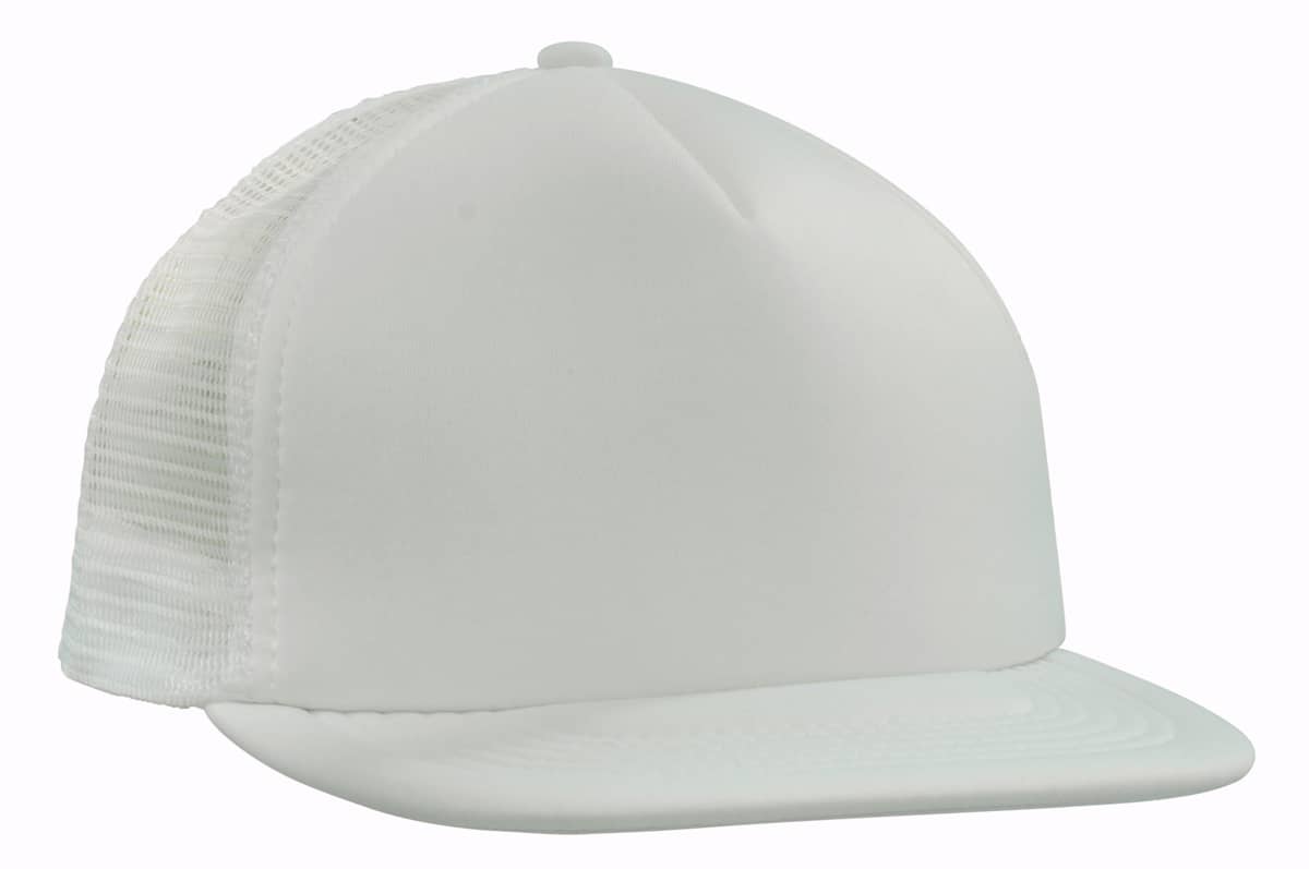 Trucker Mesh Cap With Flat Peak H3806