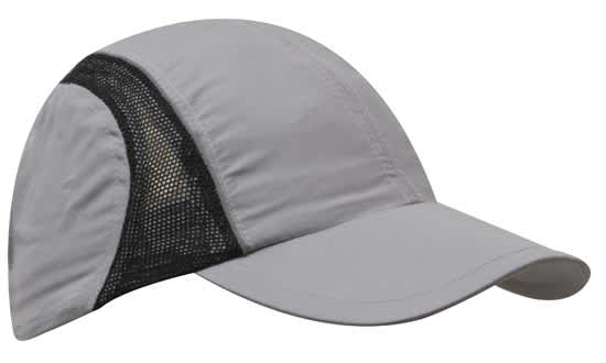 Micro Fibre & Mesh Sports Cap with Reflective Trim H3814 | 