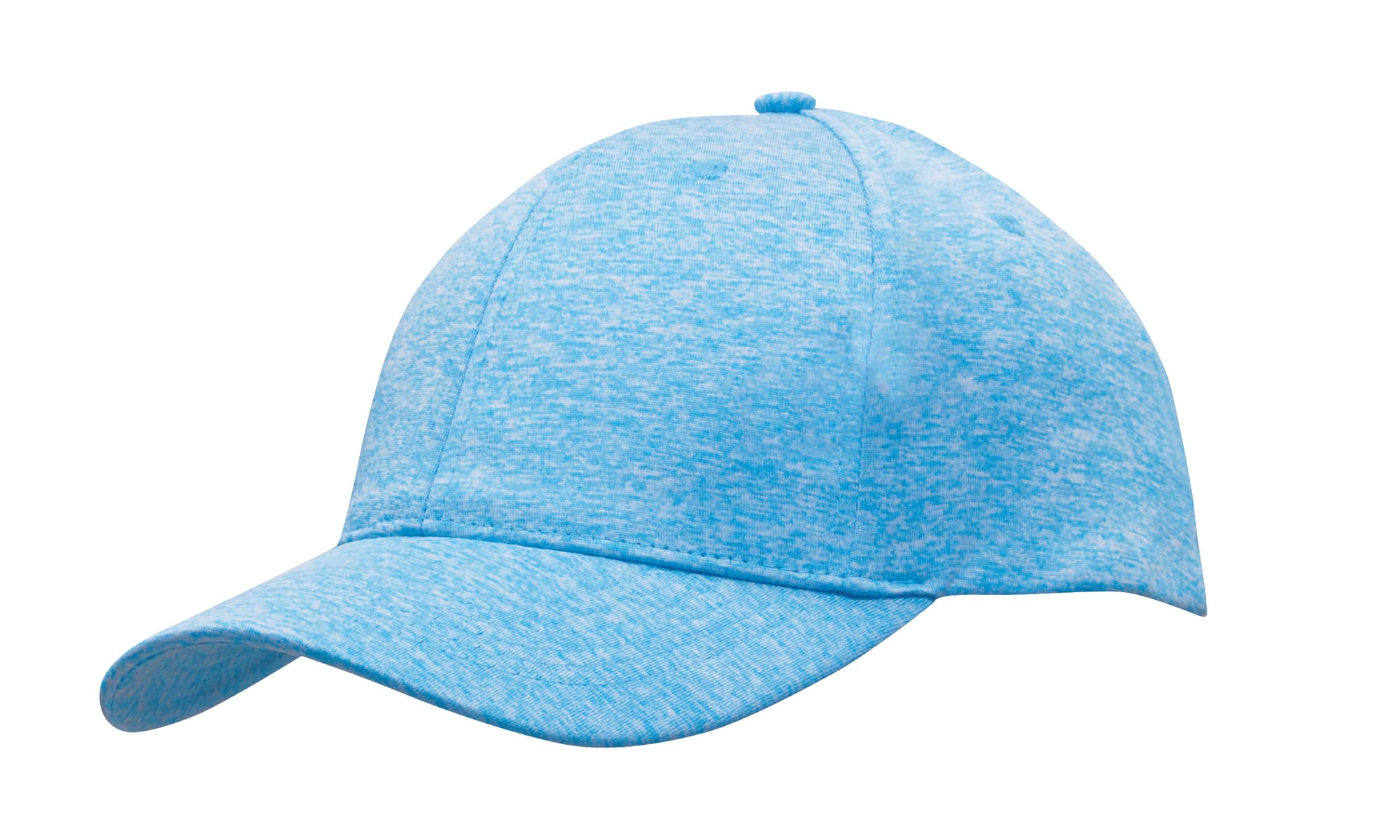 Cationic Sports Jersey HE-3998 A blue cap with a textured finish and a curved peak, featuring a logo on the front.