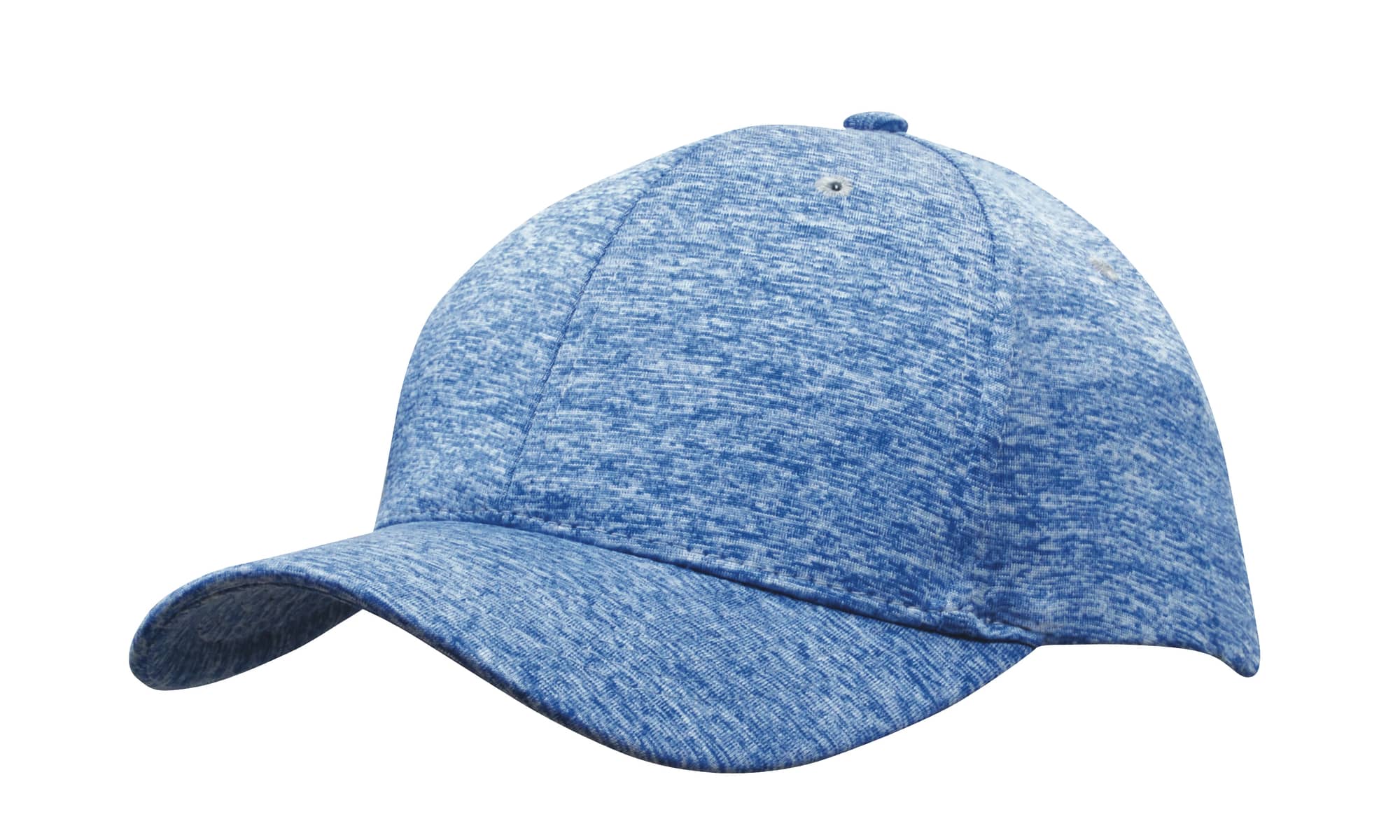 Cationic Sports Jersey HE-3998 A blue sports cap featuring a textured design and a logo on the front.
