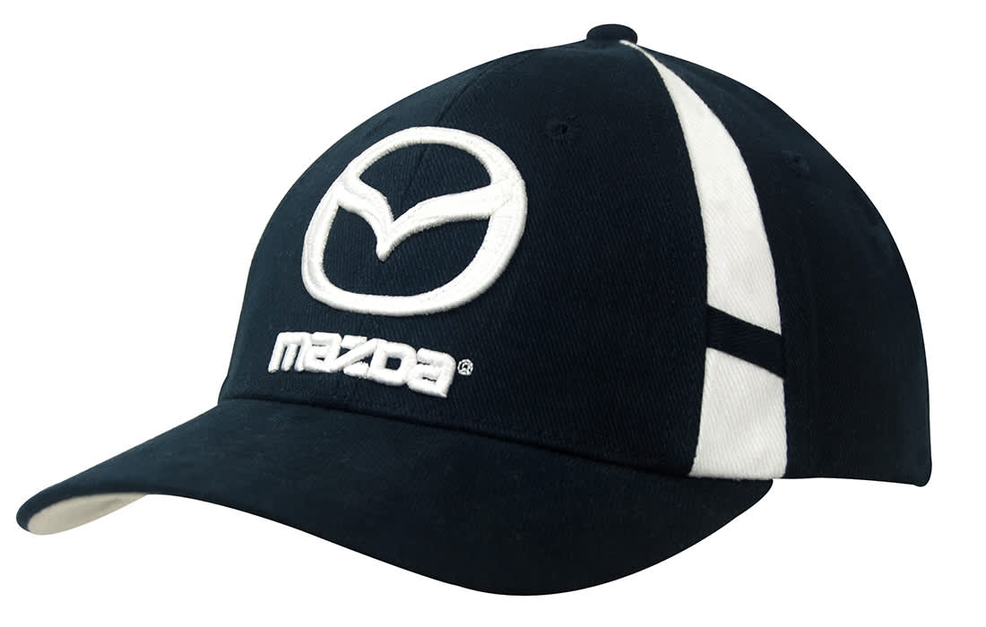 Brushed Heavy Cotton with Crown Inserts & Contrasting Peak Under & Strap