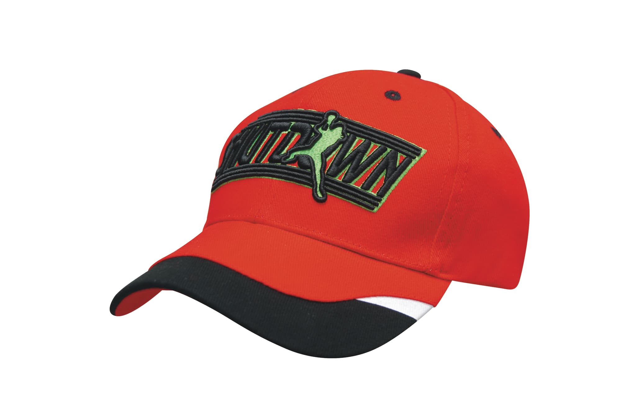 Brushed Heavy Cotton with Peak Inserts and Printed Trim 4125