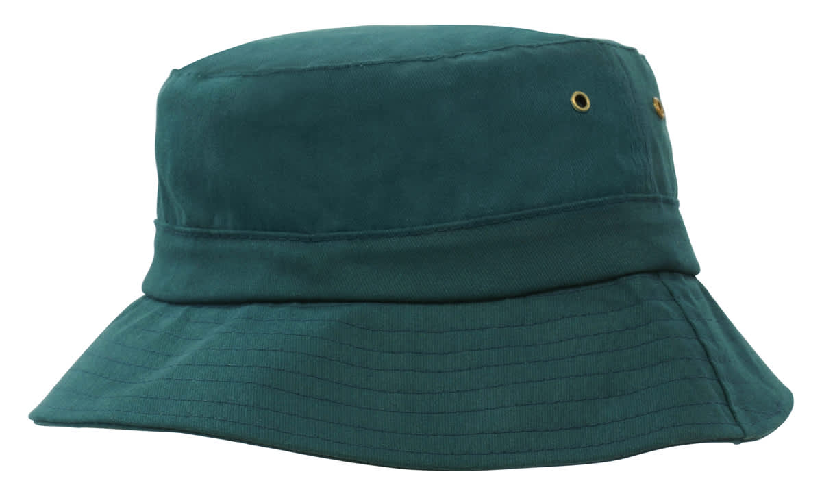 Brushed Sports Twill Youth Bucket Hat H4133 | 