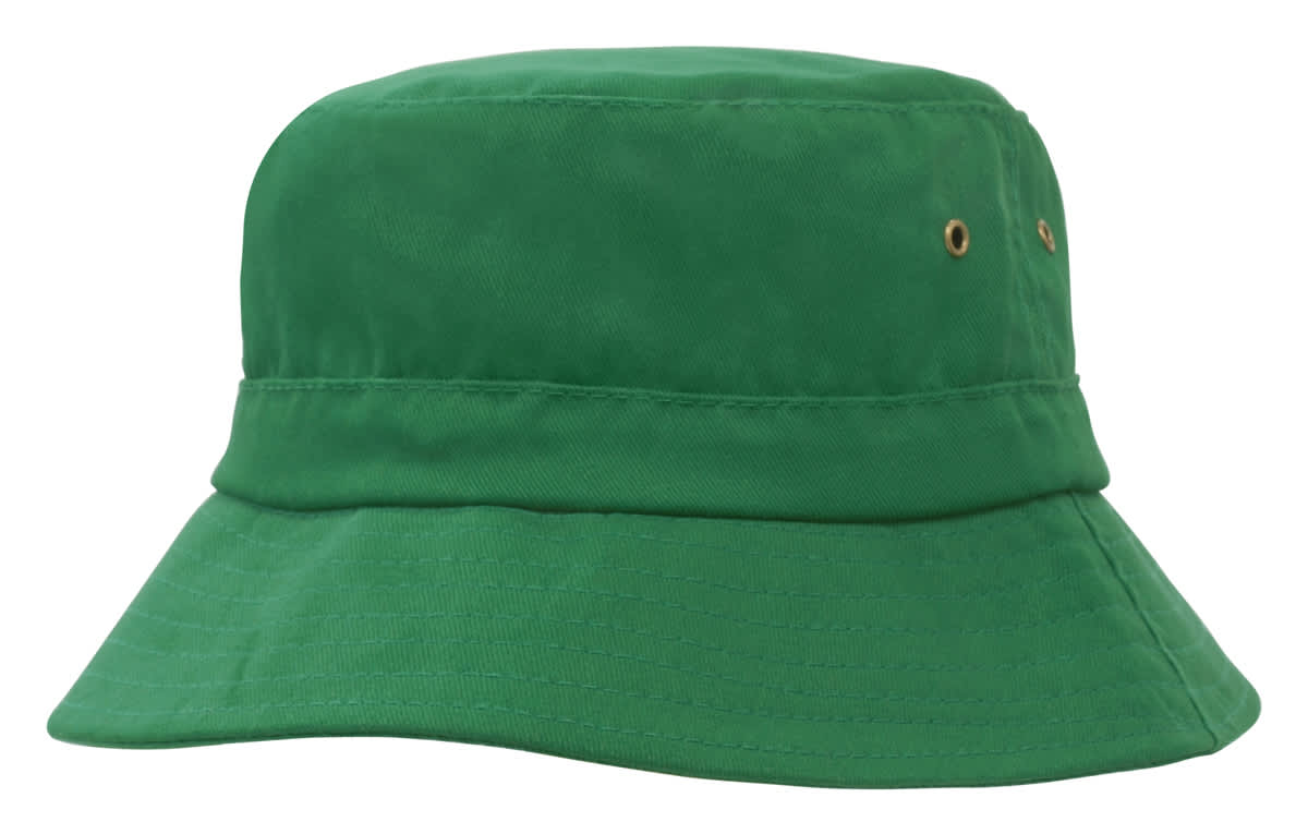 Brushed Sports Twill Youth Bucket Hat H4133 | 