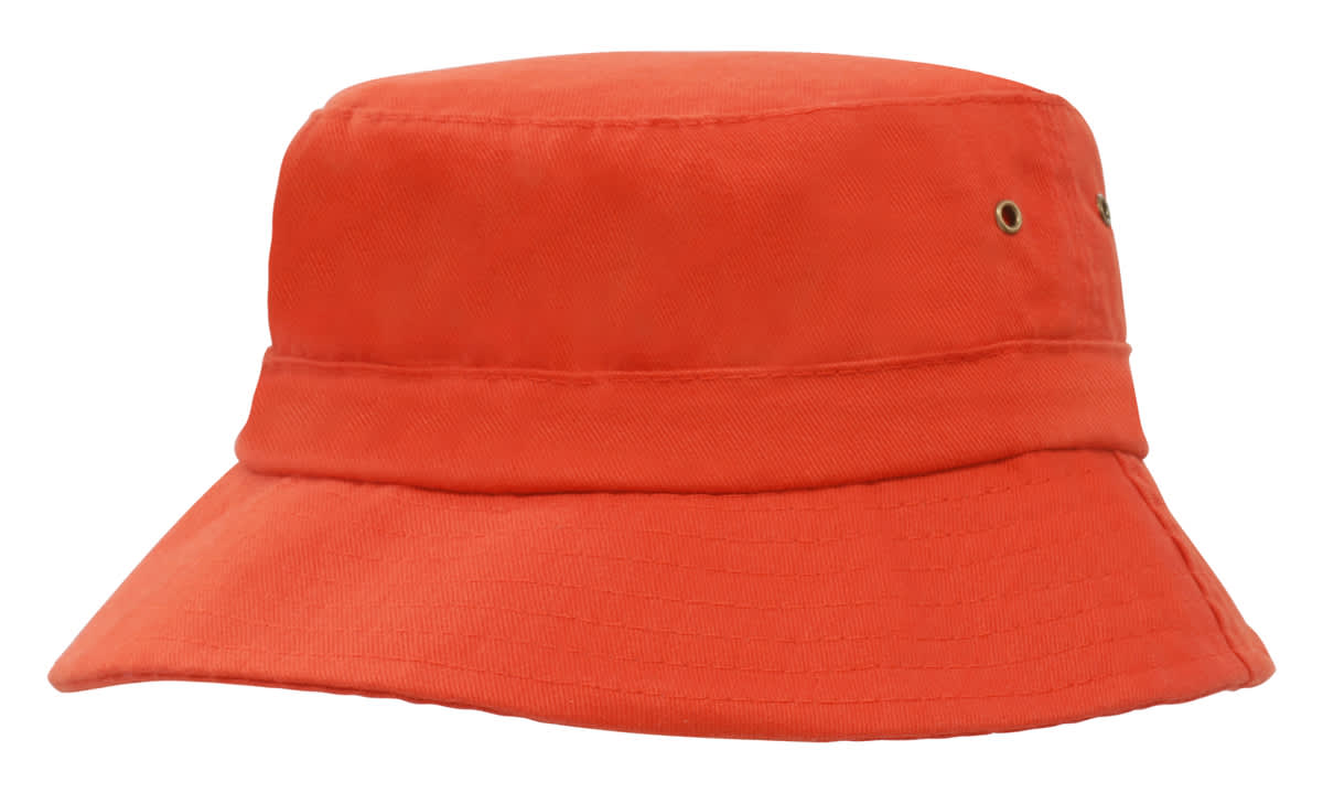 Brushed Sports Twill Youth Bucket Hat H4133 | 