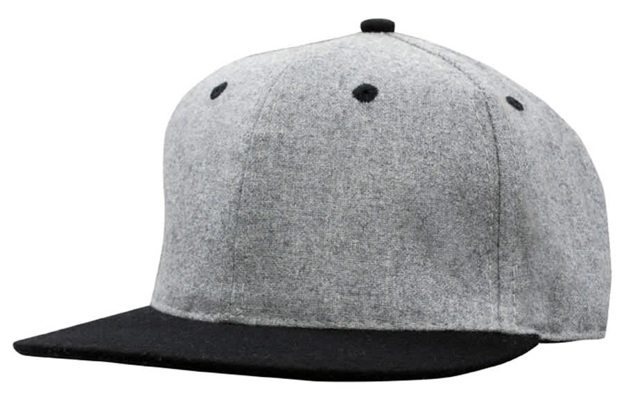 Grey Marle Flannel With Snap Back Pro Styling H4135 | 