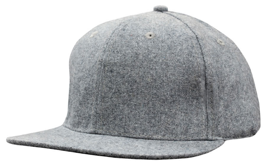 Grey Marle Flannel With Snap Back Pro Styling H4135 | 