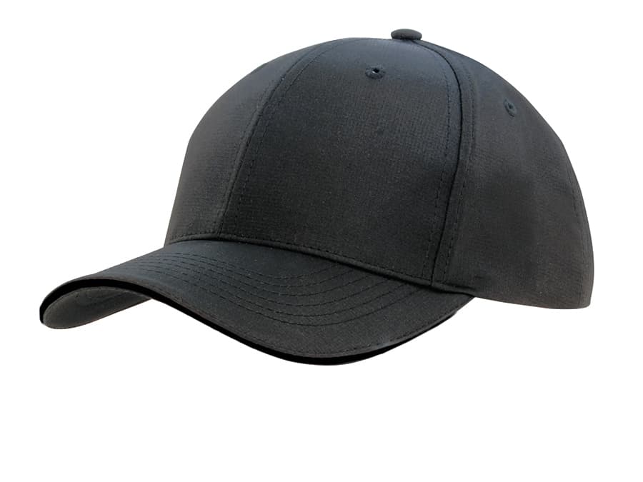 Sports Ripstop Cap with Sandwich Trim H4149 | 