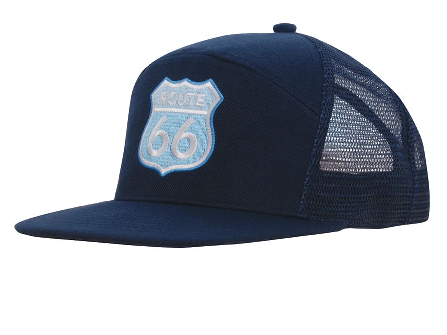 Premuim American Twill A Frame Cap with Mesh Back 4154