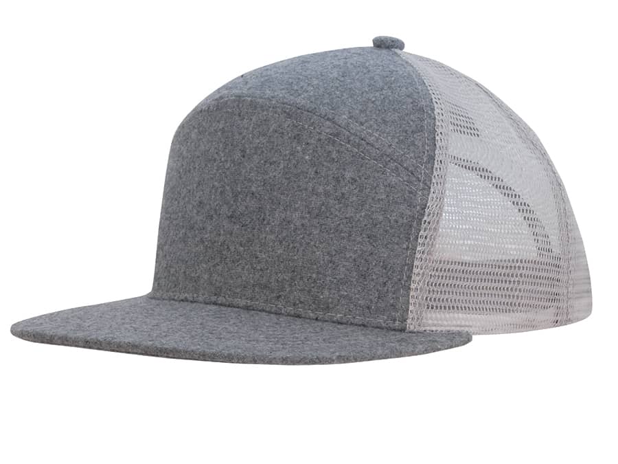 Premium American Twill A Frame Cap with Mesh Back H4155 | 