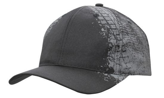Alternative view of Breathable Poly Twill with Tire print